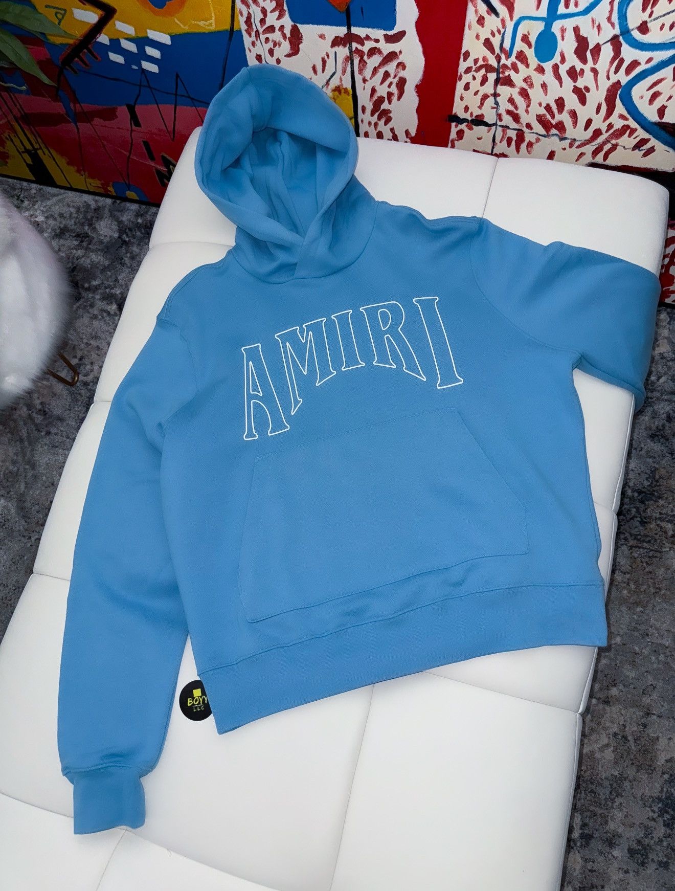 Amiri Amiri logo hoodie Size US L / EU 52-54 / 3 - 1 Thumbnail