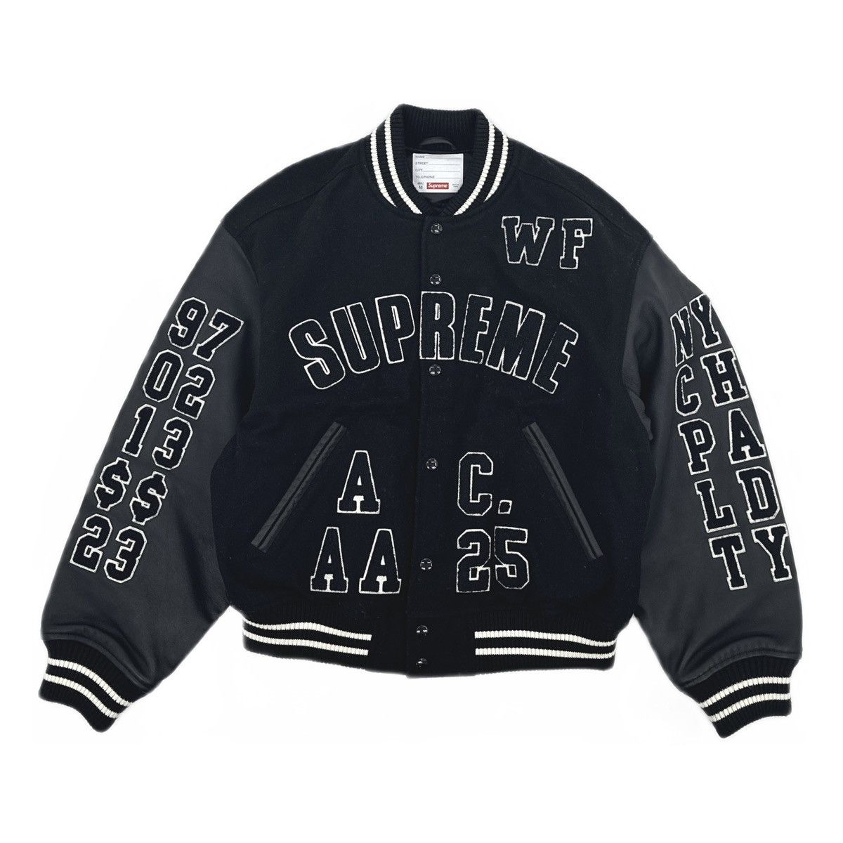 Supreme Supreme 2025 Praises Varsity Jacket Size US M / EU 48-50 / 2 - 1 Thumbnail