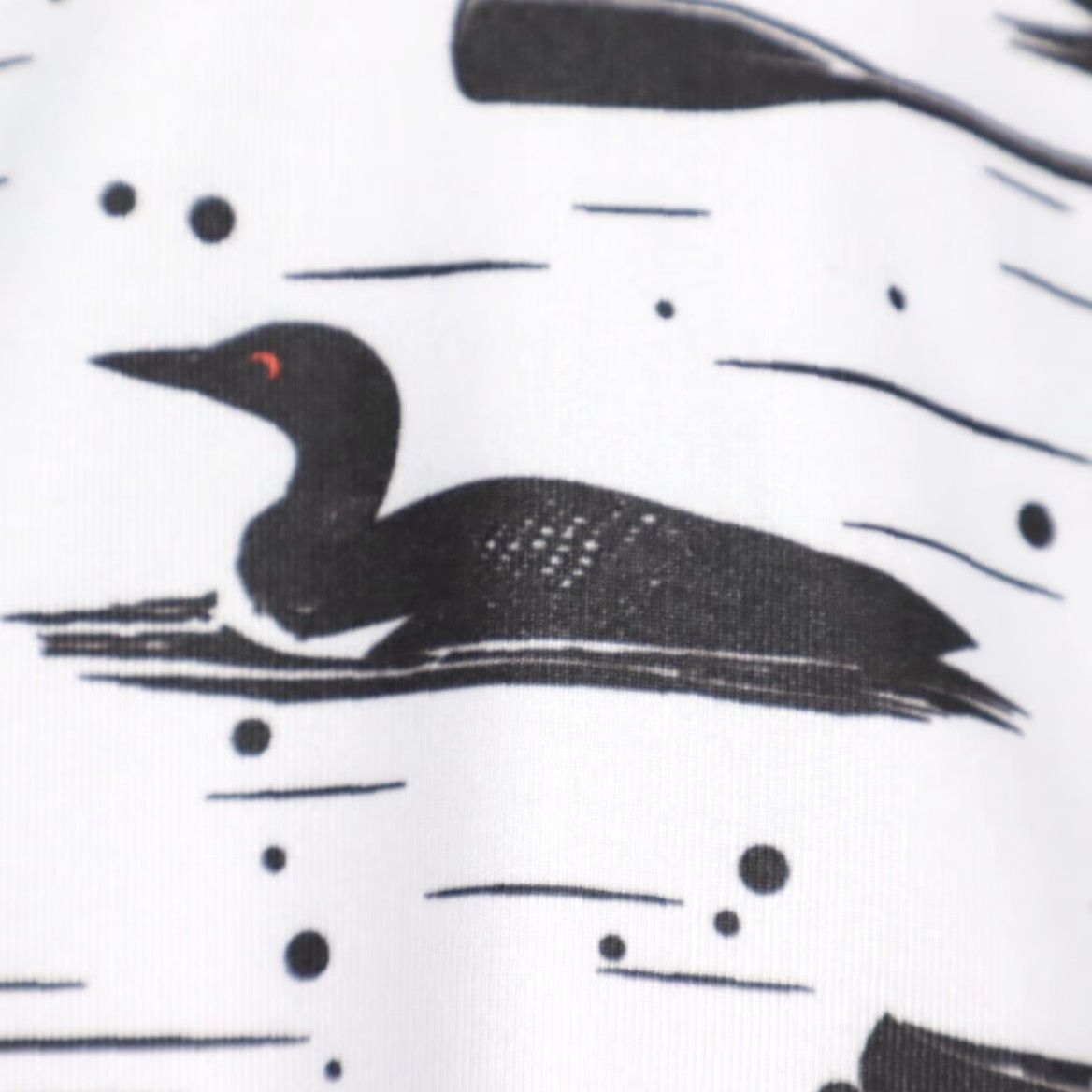 Vintage Waggle Golf Loon Lake Stretch All Over Print Polo Shirt White Men's 2XL Size US XXL / EU 58 / 5 - 6 Thumbnail
