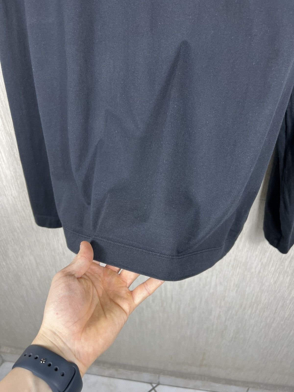 Dirk Bikkembergs Archive Dirk Bikkembergs v-neck buttons long sleeve tee logo Size US M / EU 48-50 / 2 - 8 Thumbnail