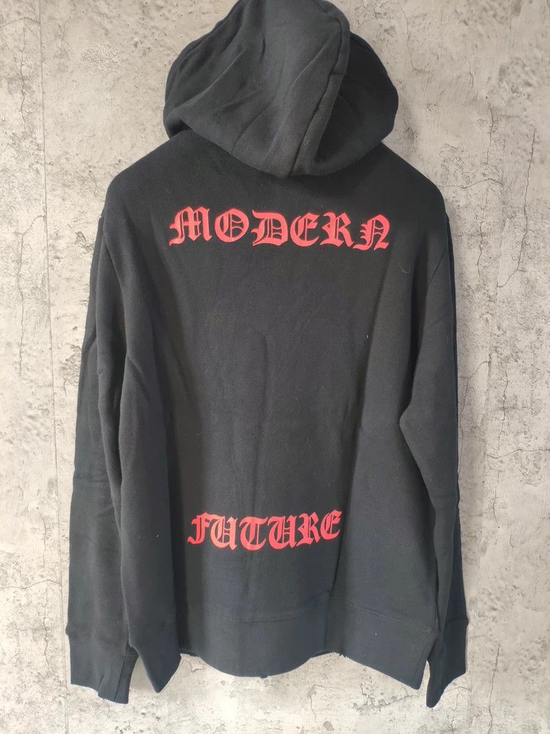 Gucci Gucci Angry cat embroidery applique made old hooded sweatsh Size US M / EU 48-50 / 2 - 2 Thumbnail