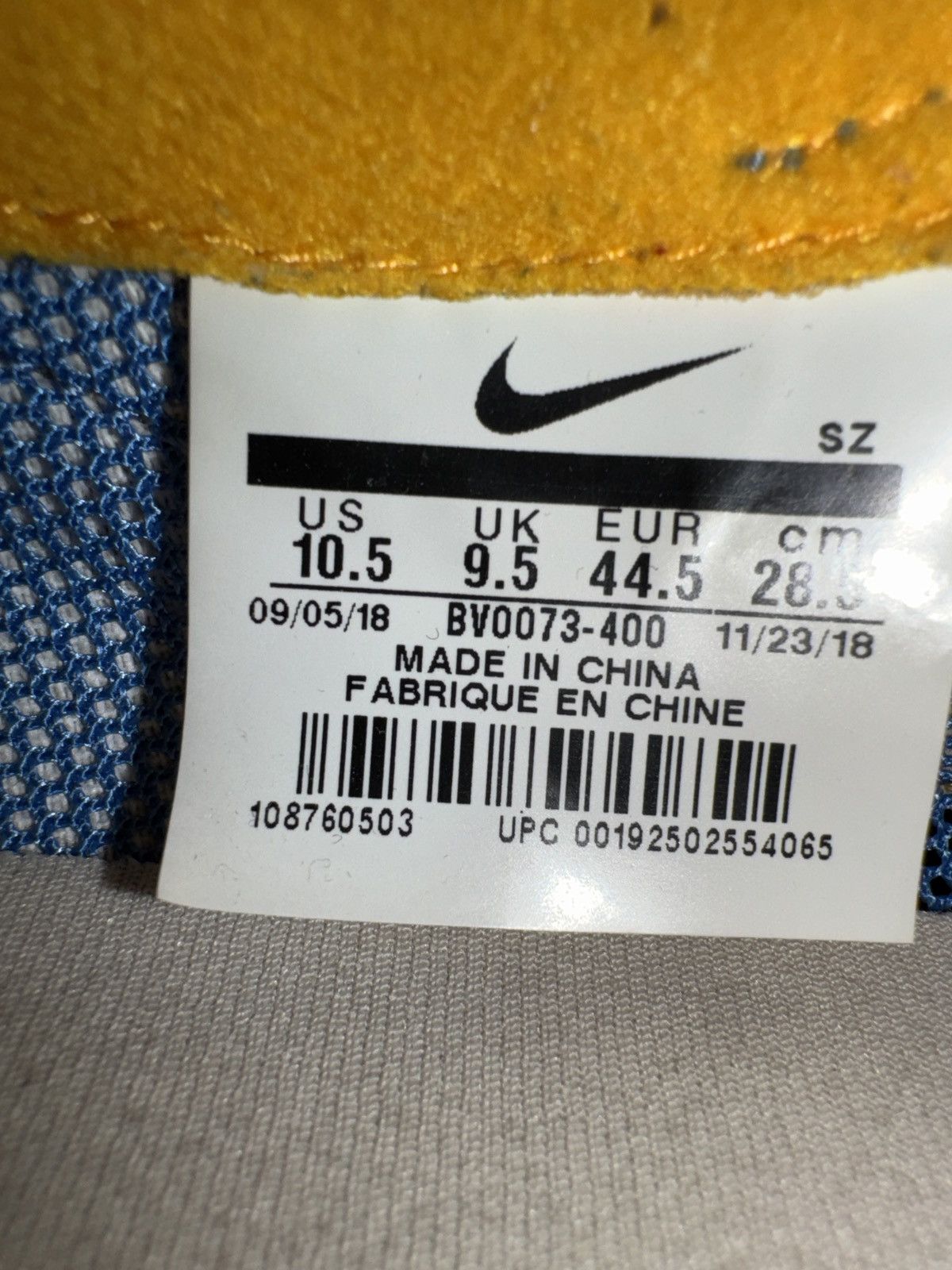 Nike Nike Sacai LDWaffle Varsity Blue Varsity Red, Men’s 10.5 Size US 10.5 / EU 43-44 - 8 Thumbnail