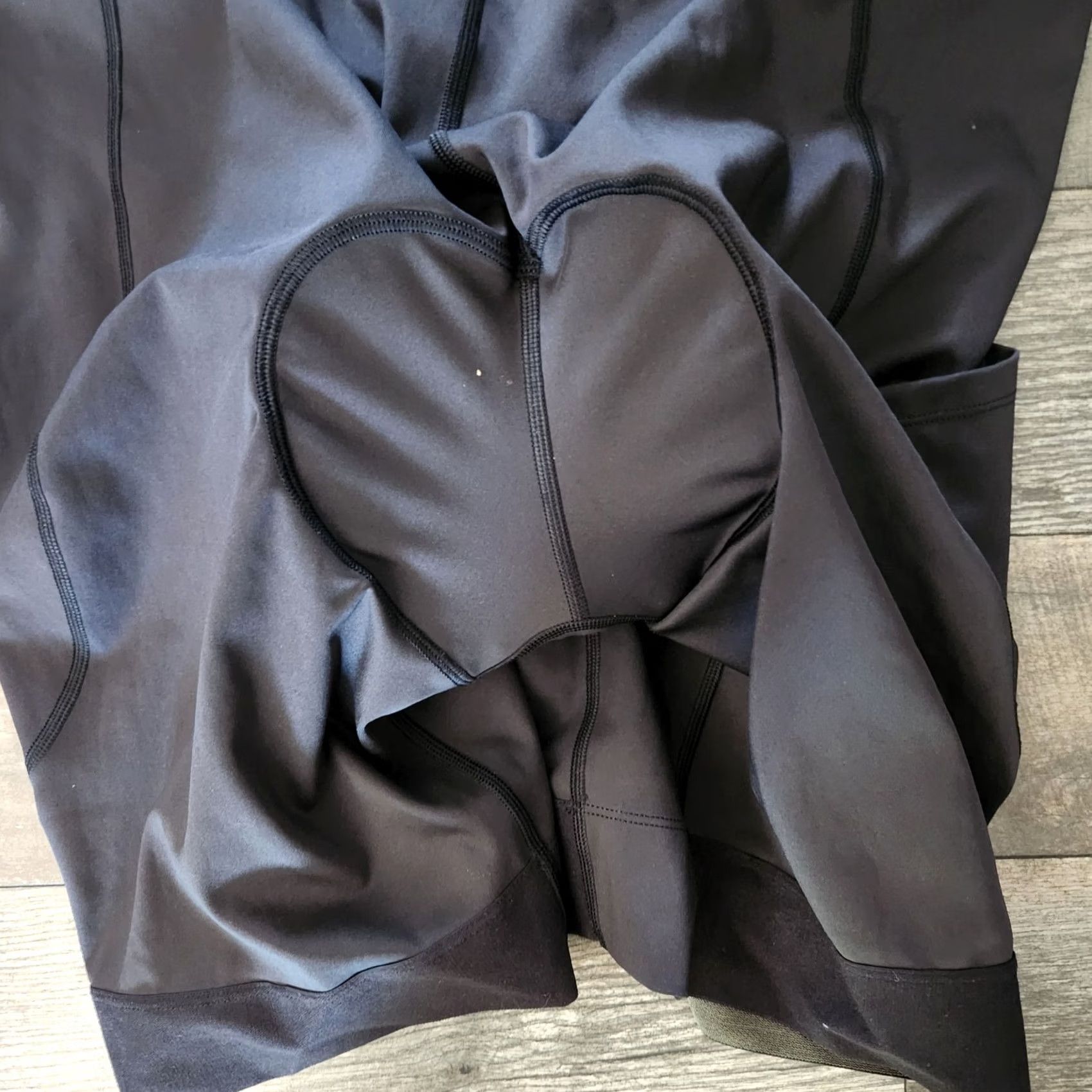 Vintage REI Men's Co-Op Junction Bike Cycling Shorts Mens XXL Black Padded Stretch Athletic Elastic Waist Inseam 9 in Regular Rise Mid 10-12 in Outdoor Biker Size US 39 - 7 Thumbnail