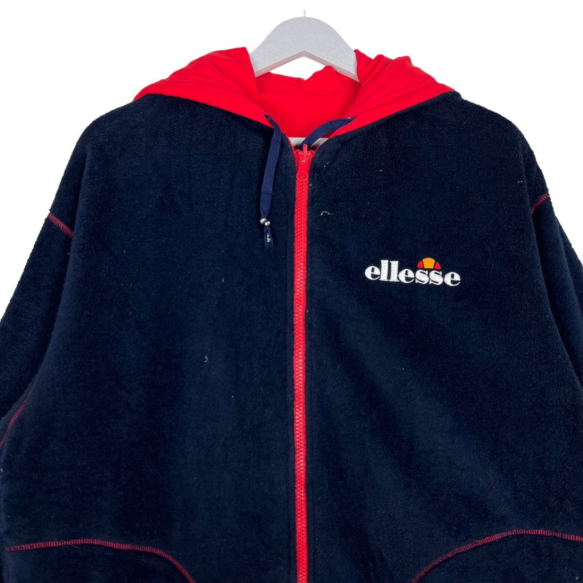 Ellesse 🔥 VINTAGE ELLESSE REVERSIBLE BIG LOGO JACKET Size US M / EU 48-50 / 2 - 17 Thumbnail
