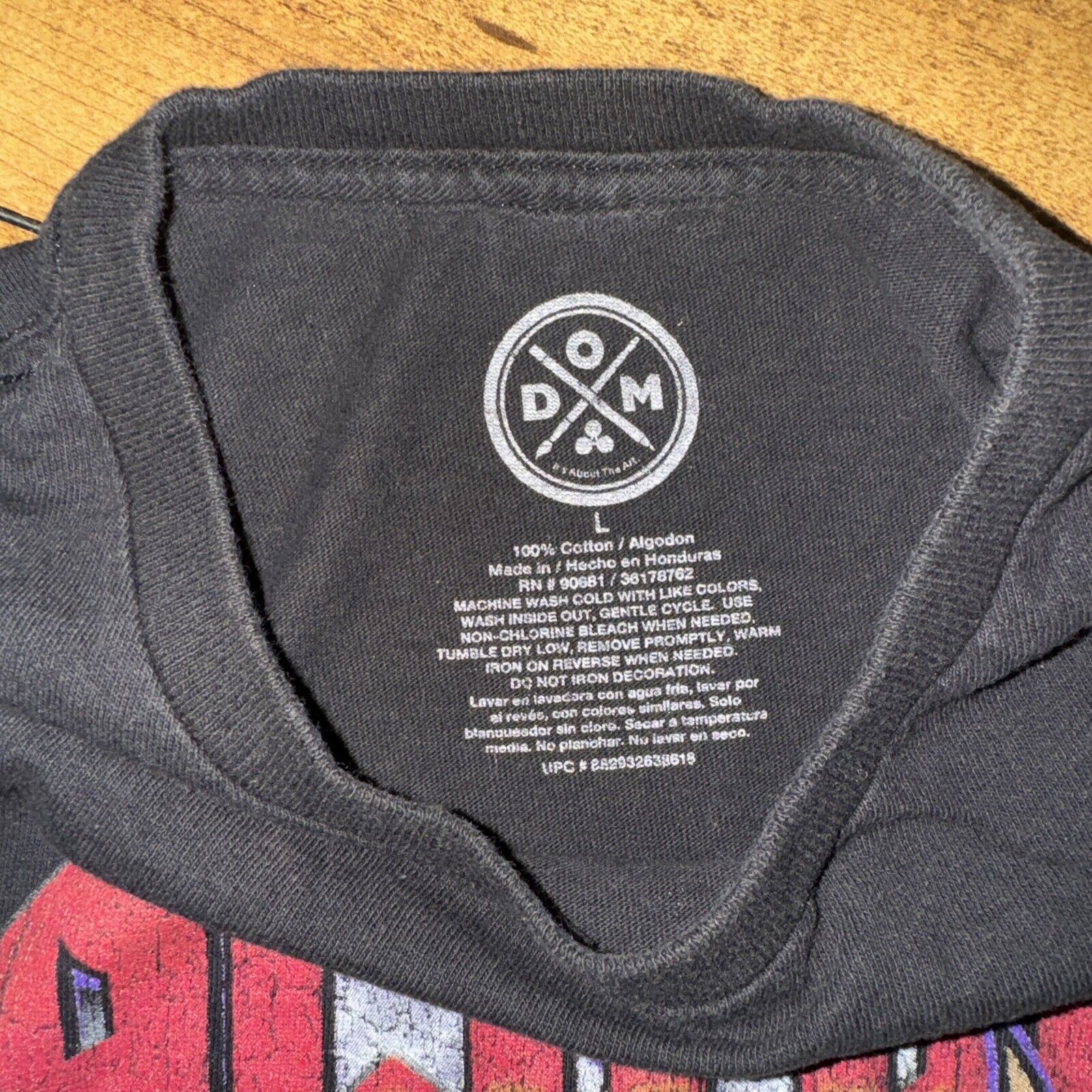Band Tees × Vintage Rottweiler Doberman Size L Black "Back off" Dog Shirt 20x27 Size US L / EU 52-54 / 3 - 3 Thumbnail