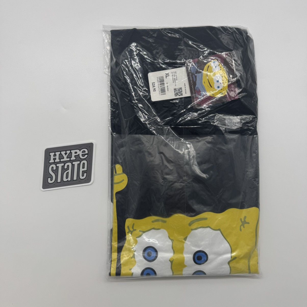 Cactus Plant Flea Market × Uniqlo Uniqlo x CPFM Spongebob Squarepants UT Graphic Tee Black Size US XL / EU 56 / 4 - 1 Thumbnail