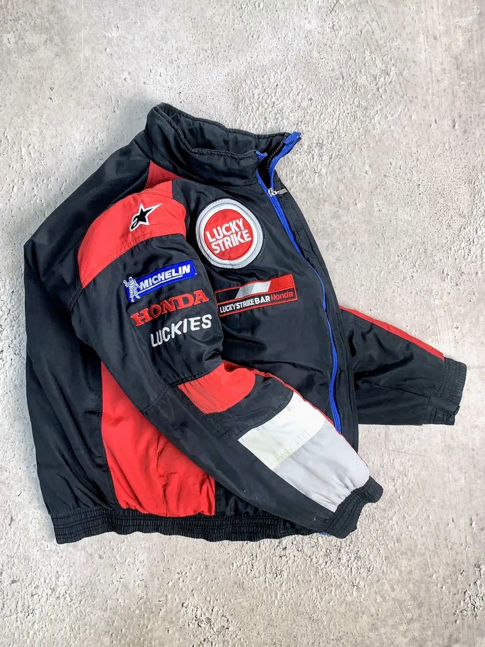 Honda 💀 Honda 🔥 Unisex Adults Retro Racing Jacket Size US XXL / EU 58 / 5 - 2 Thumbnail