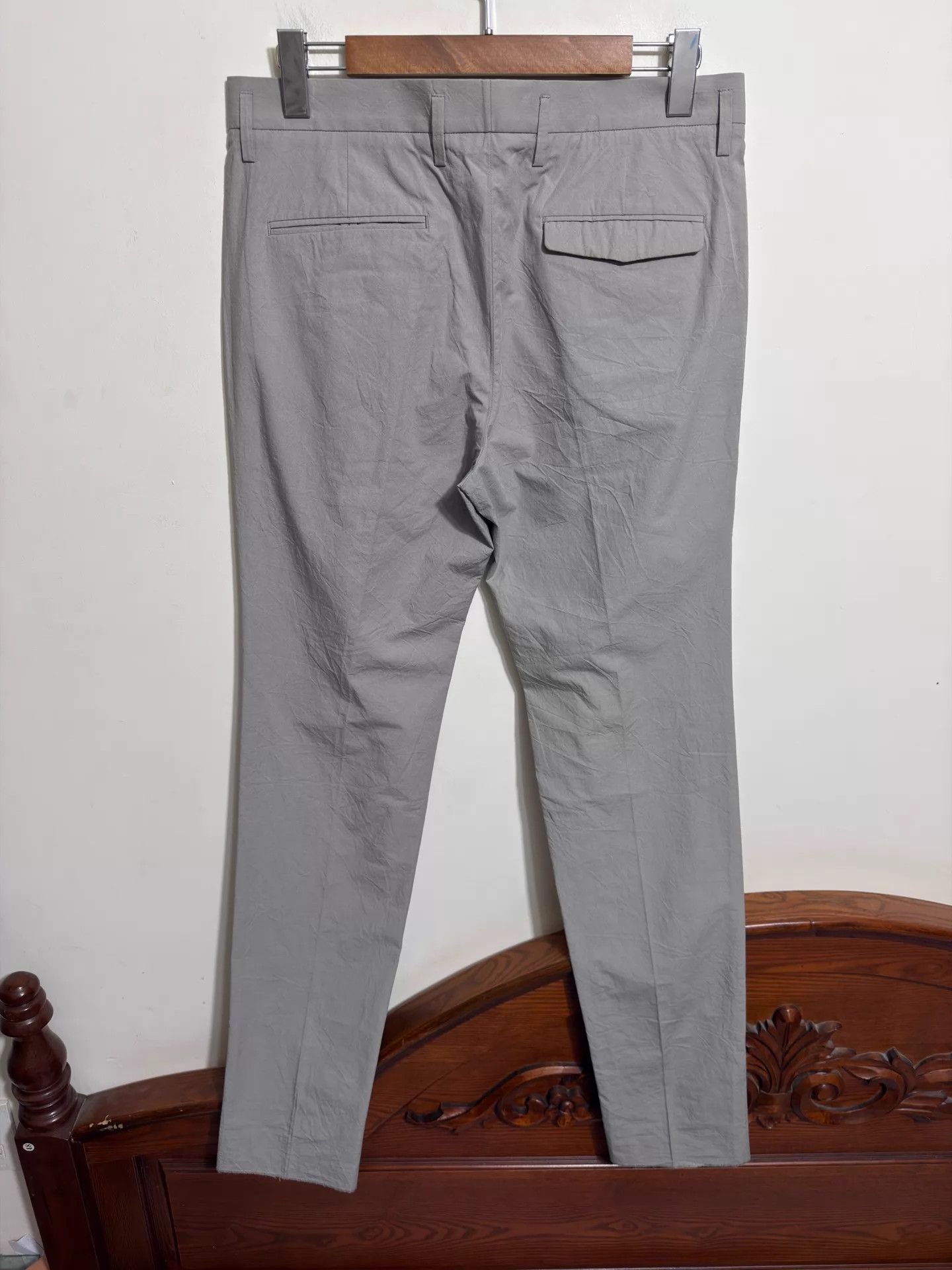 Jil Sander Jil Sander Slim Pleated Khaki Chino 48 Size US 32 / EU 48 - 2 Thumbnail