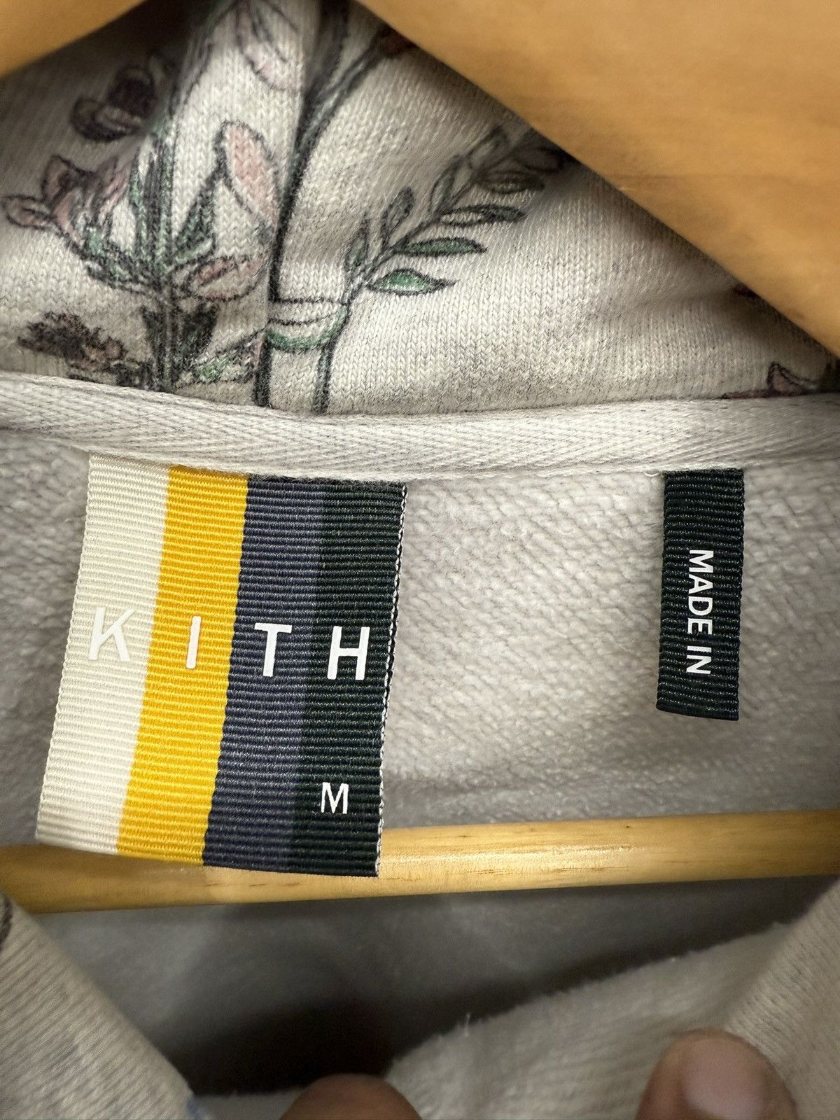 Kith Kith Botanical Floral Williams III Hoodie Grey Size US M / EU 48-50 / 2 - 2 Thumbnail