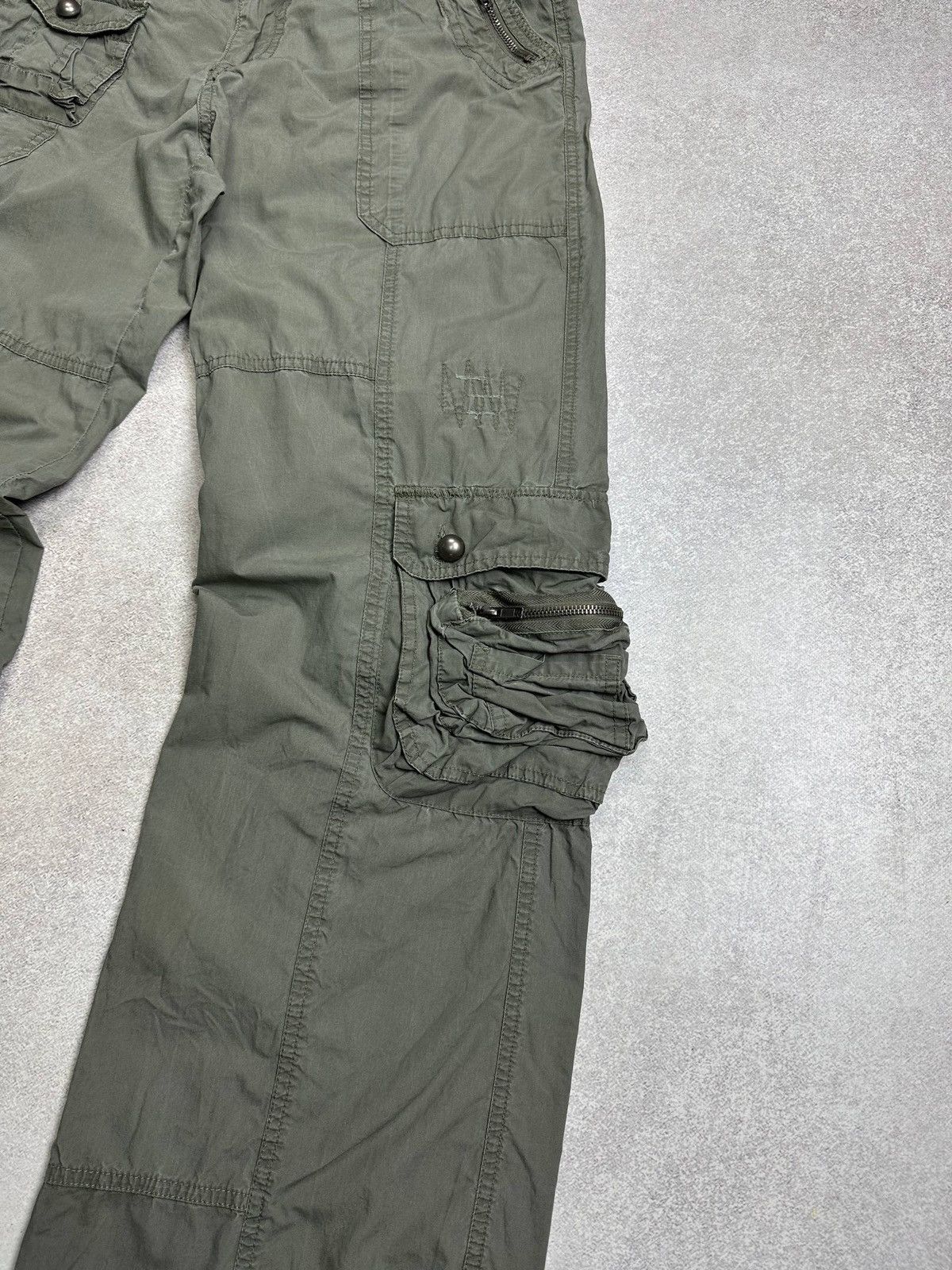 Japanese Brand Vintage Japanese Archival Hysteric If Six Cargo Y2K Pants Size 30" / US 8 / IT 44 - 4 Thumbnail