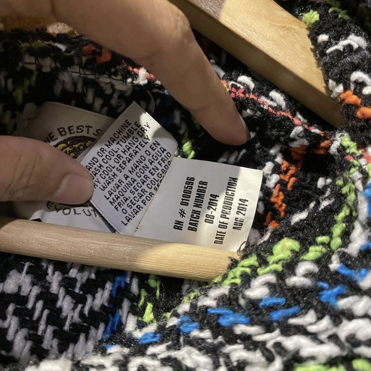 Baja Joe × Mexican Threads × Vintage Baja Joe Drug Rug Hoodie Size US M / EU 48-50 / 2 - 9 Thumbnail