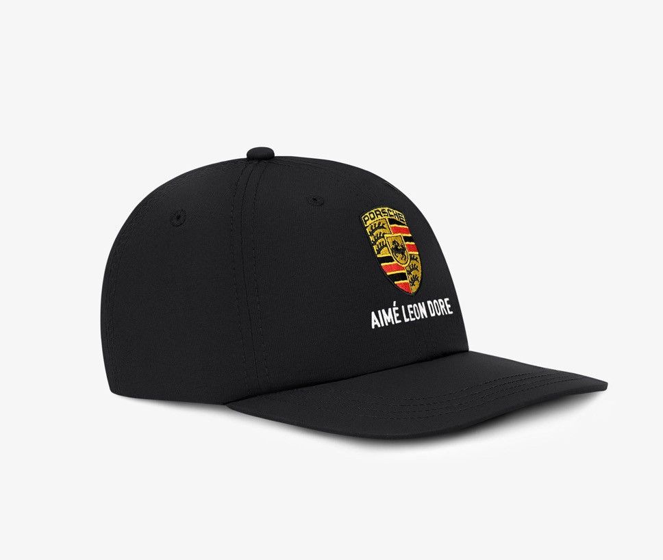 Aime Leon Dore × Porsche Design Aime Leon Dore ALD / Porsche Nylon Logo Hat Black Logo FW25 Size ONE SIZE - 3 Thumbnail
