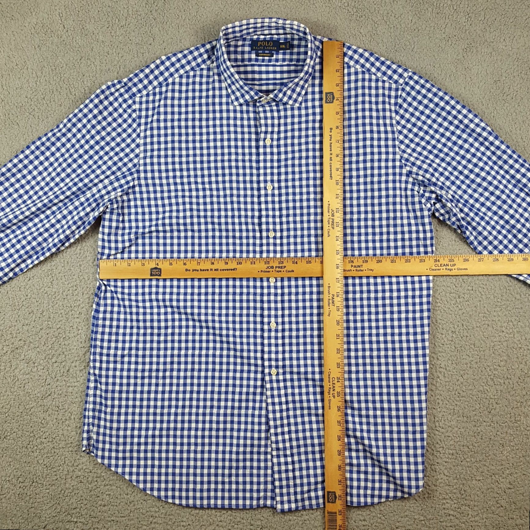 Polo Ralph Lauren Vintage Polo Ralph Lauren Men's 2XL Gingham Plaid Button-Up Shirt Collared Casual Preppy Size US XXL / EU 58 / 5 - 7 Thumbnail