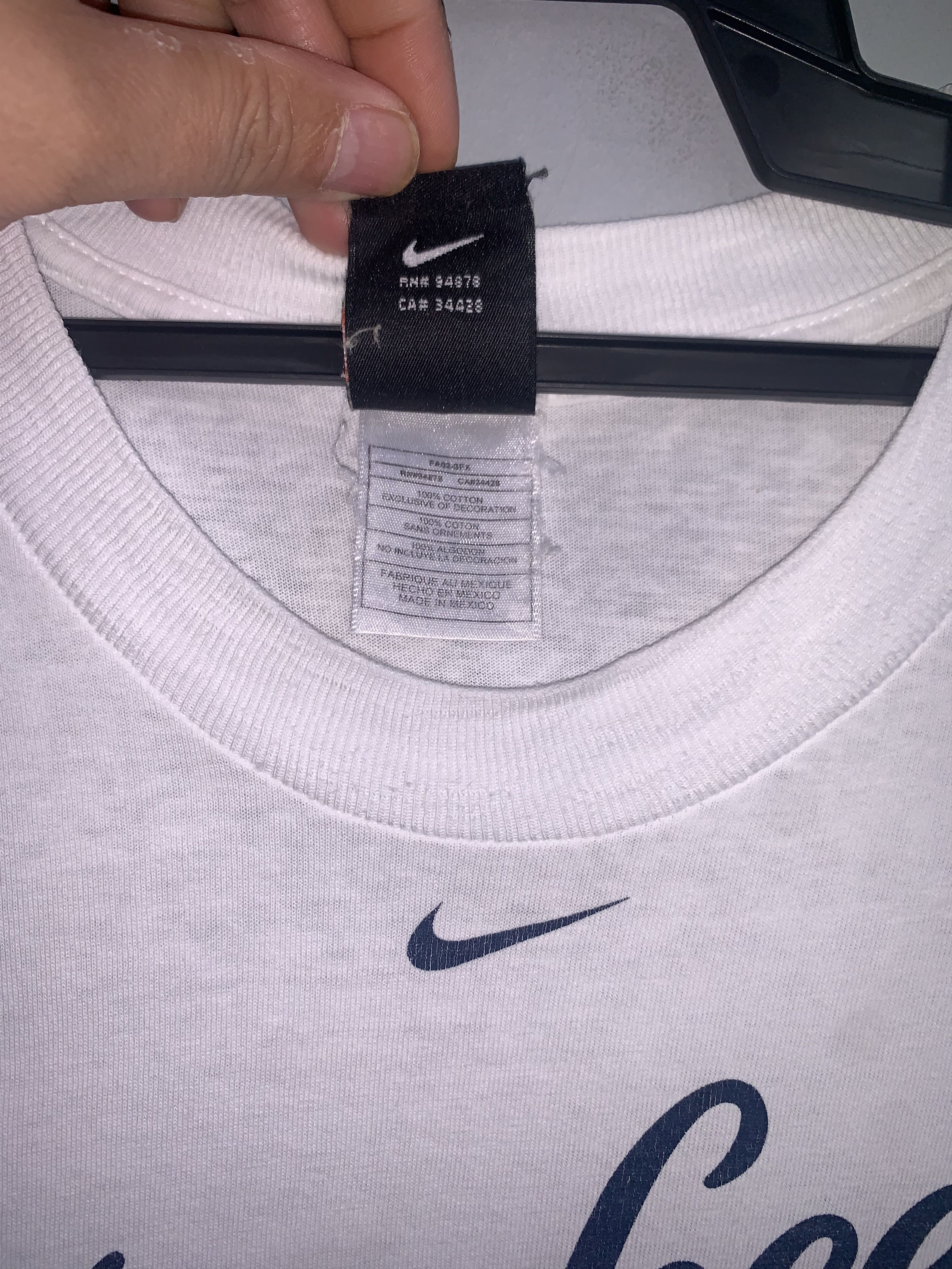 Nike Nike Centre Yankees Baseball NY Vintage Shirt Size US L / EU 52-54 / 3 - 5 Thumbnail