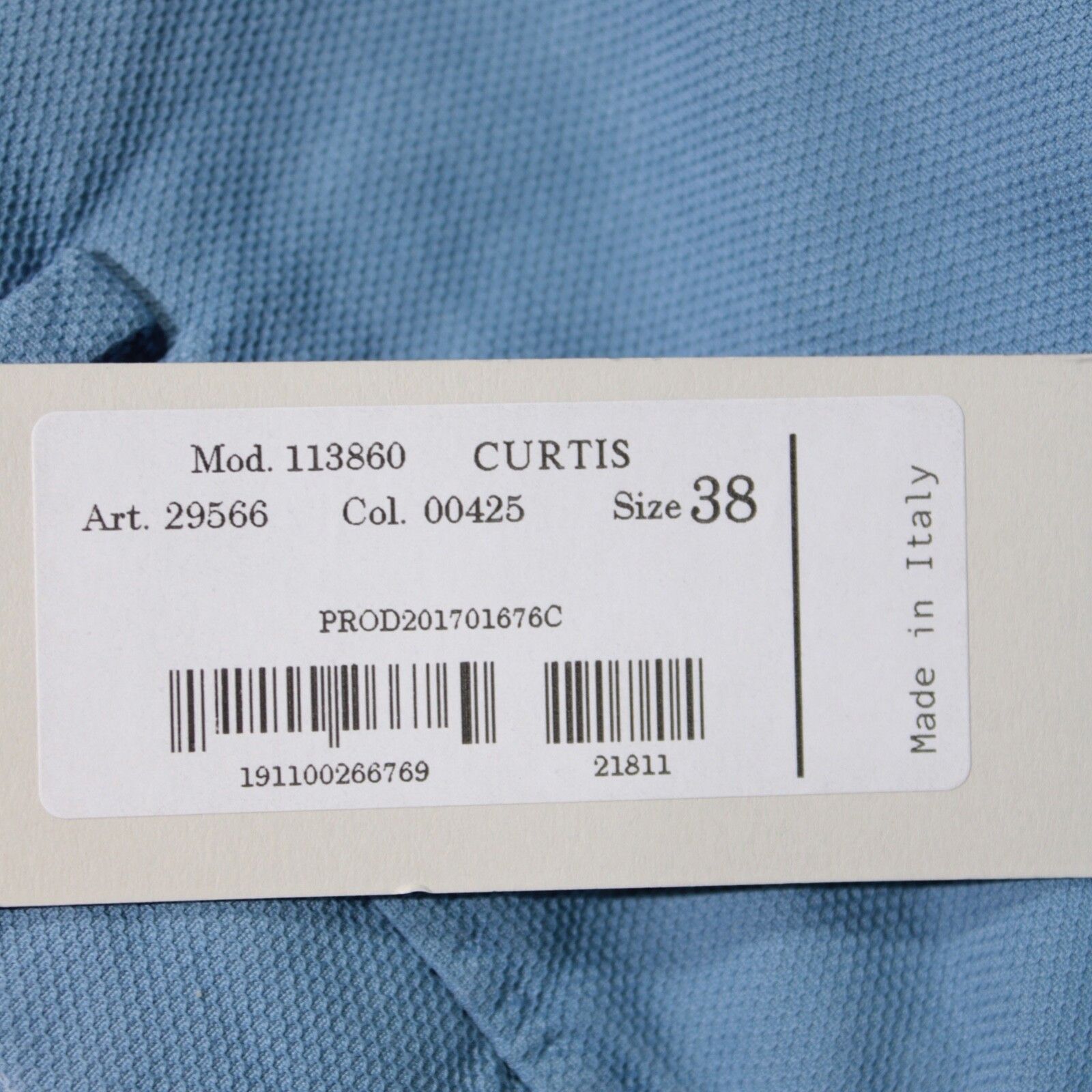 Zanella Zanella New with tags Chino Size 40 US In Blue Size US 40 / EU 56 - 4 Thumbnail