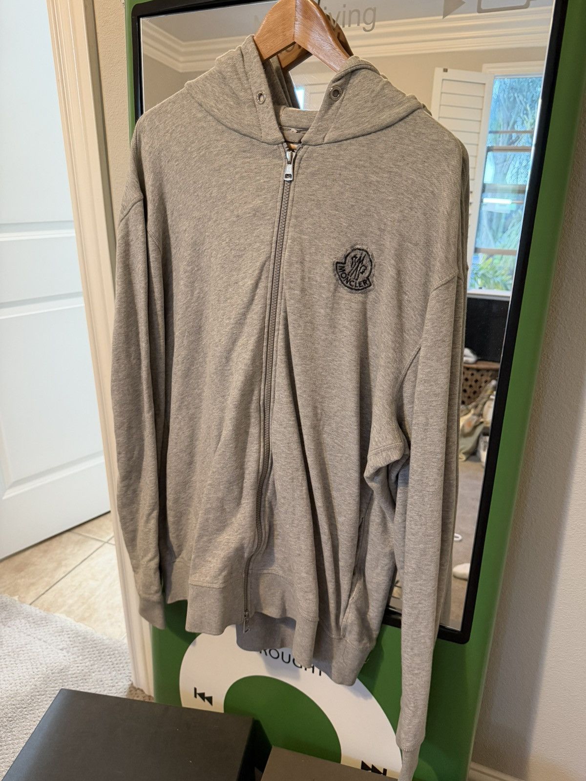 Moncler Genius Moncler Genius Bubble Logo Zip Up Hoodie Size US XL / EU 56 / 4 - 1 Thumbnail