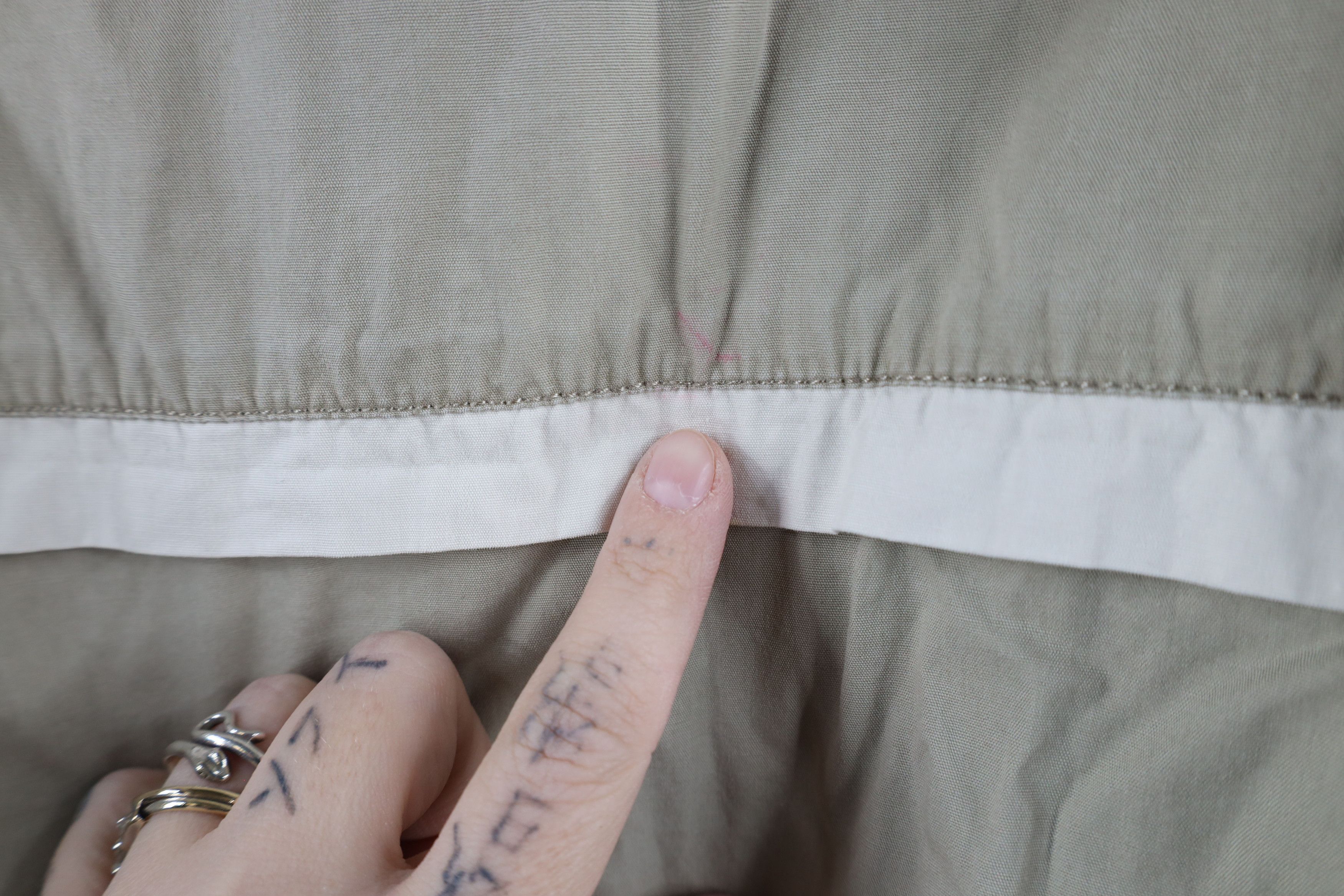 Gap × Vintage Vintage 90s Gap Full Zip Hooded Windbreaker Jacket Beige Size US XXL / EU 58 / 5 - 11 Thumbnail