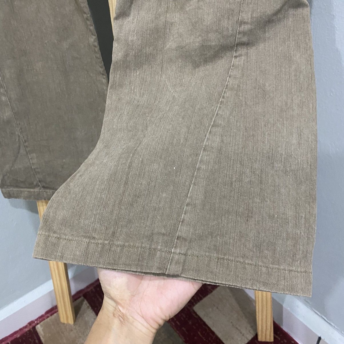 If Six Was Nine Bondage Style Surplus Multipocket Cargo Flared Pants Size US 32 / EU 48 - 9 Thumbnail