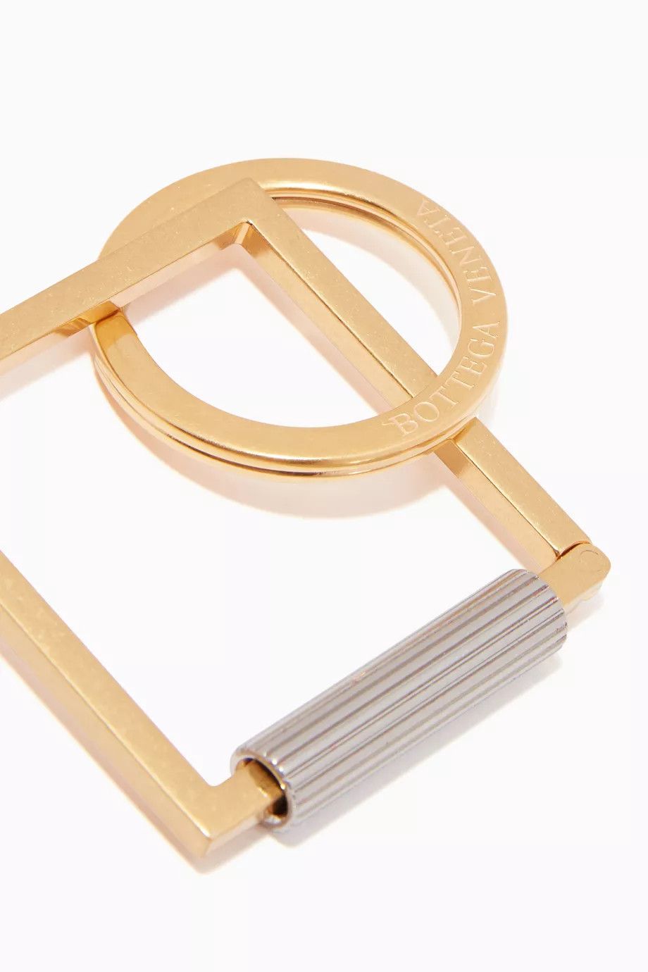 Bottega Veneta o1loc1c0824 Size: OS / 629751 / Keyring in Gold Size ONE SIZE - 3 Thumbnail