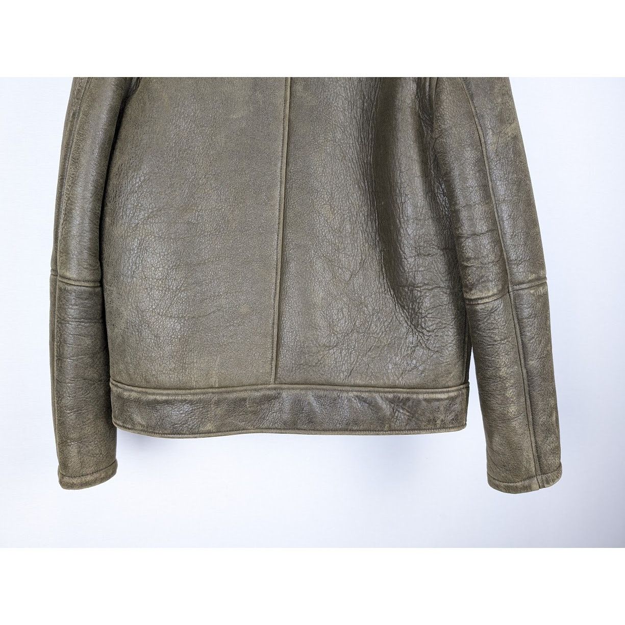 Todd Snyder o1rshd1 Leather Jacket in Gray Size US M / EU 48-50 / 2 - 17 Thumbnail