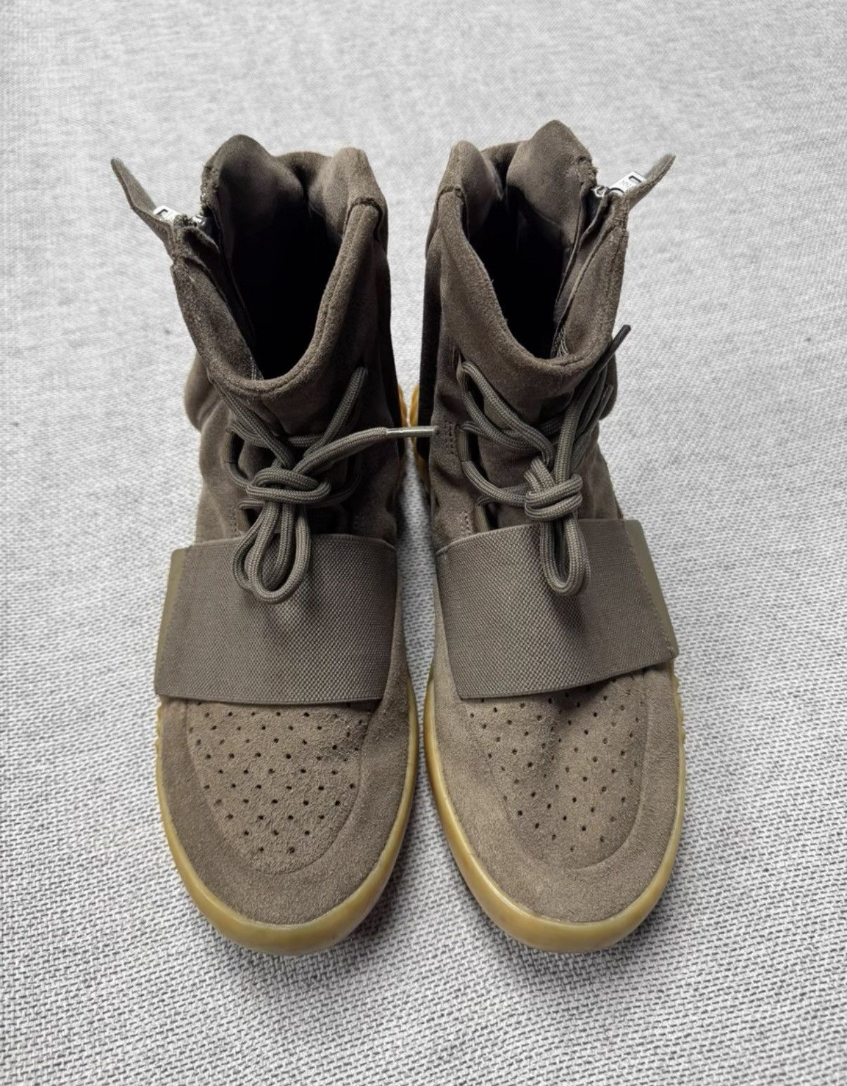 Adidas Adidas Yeezy 750 Light Brown Gum K37 Size US 10.5 / EU 43-44 - 1 Thumbnail