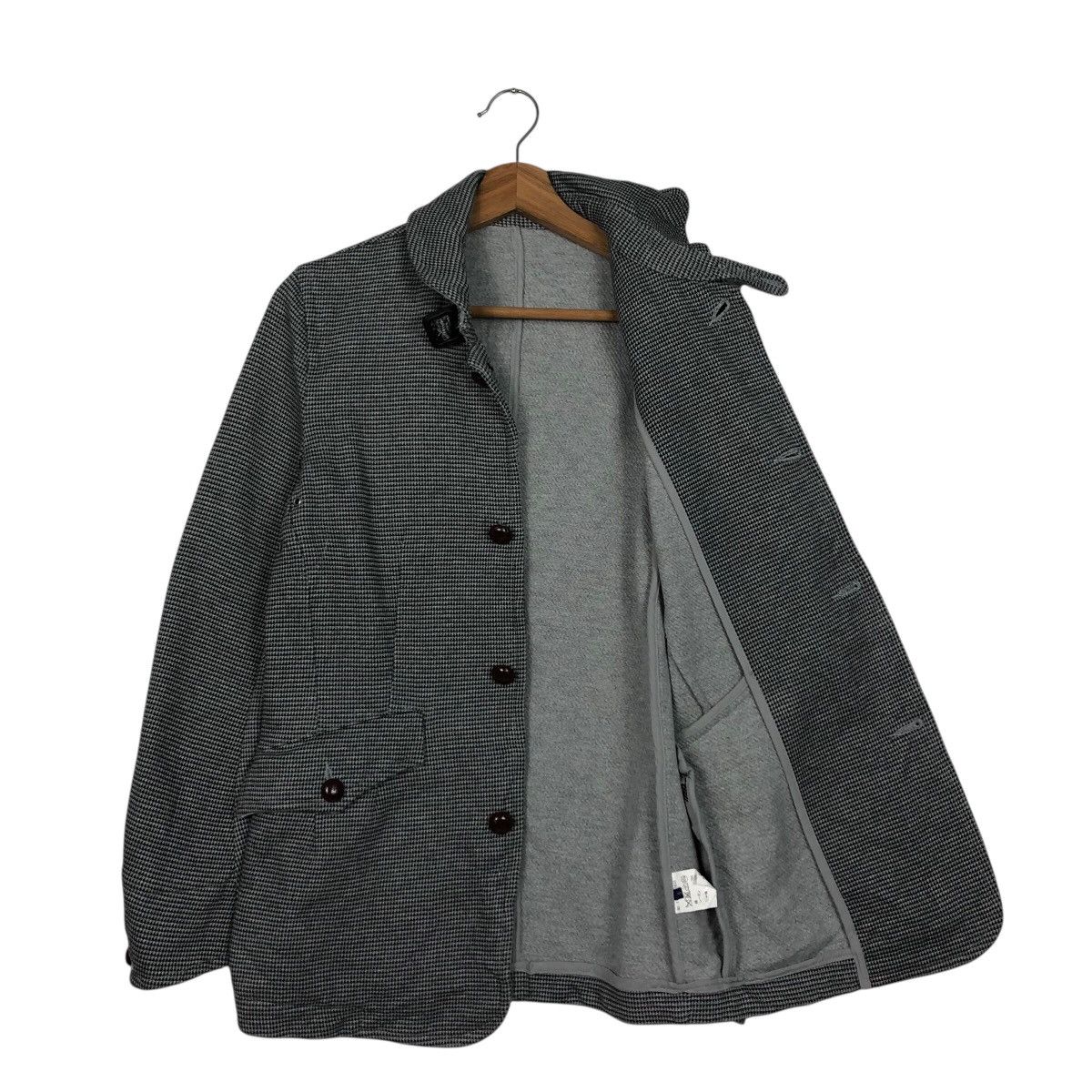 Issey Miyake 📌Vintage Button Chore Jacket Tartan Design Ships Japan Size US S / EU 44-46 / 1 - 12 Thumbnail