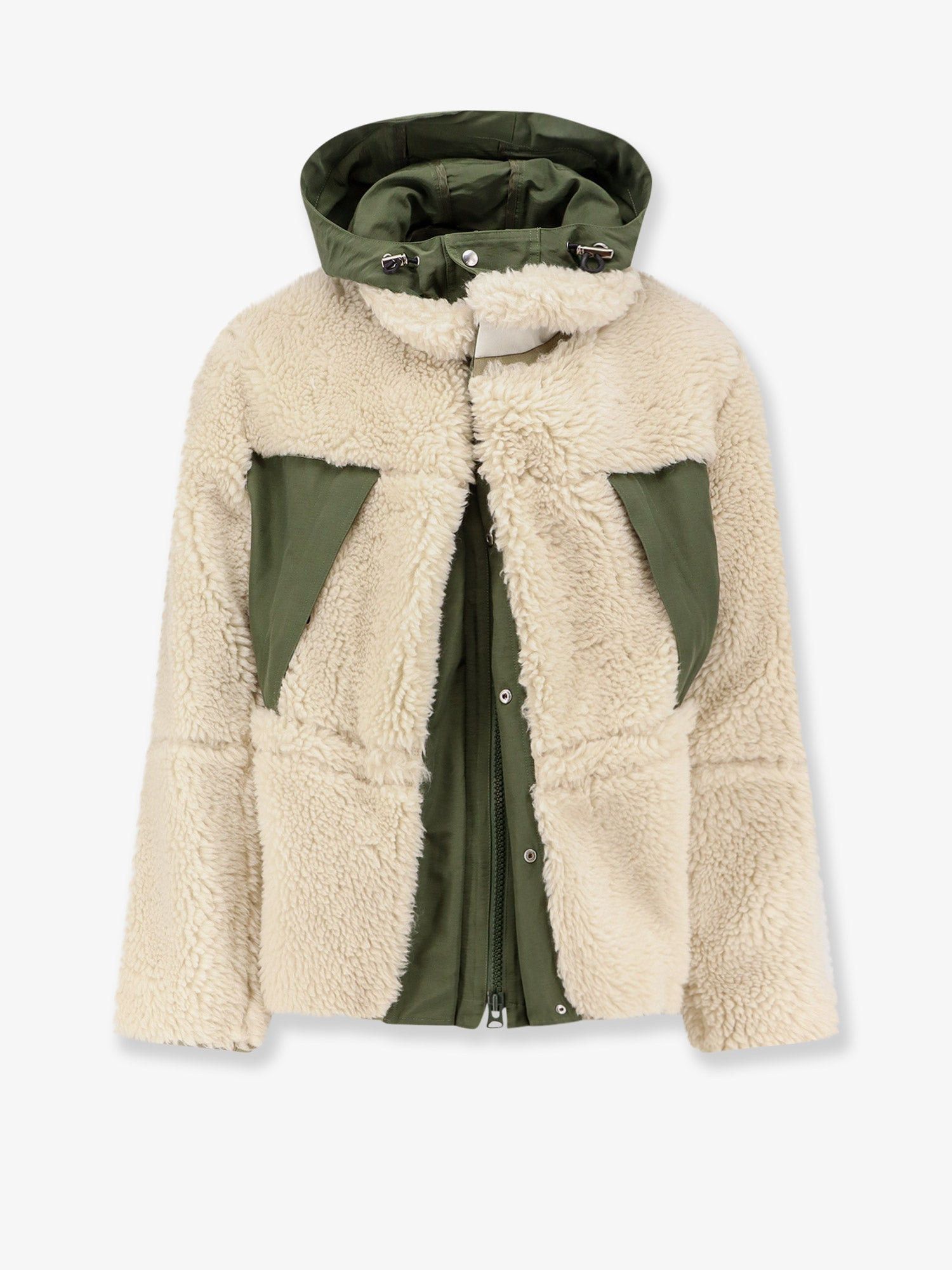 Sacai Eco shearling and nylon jacket 3 - USA Tariffs Included Size US L / EU 52-54 / 3 - 1 Thumbnail