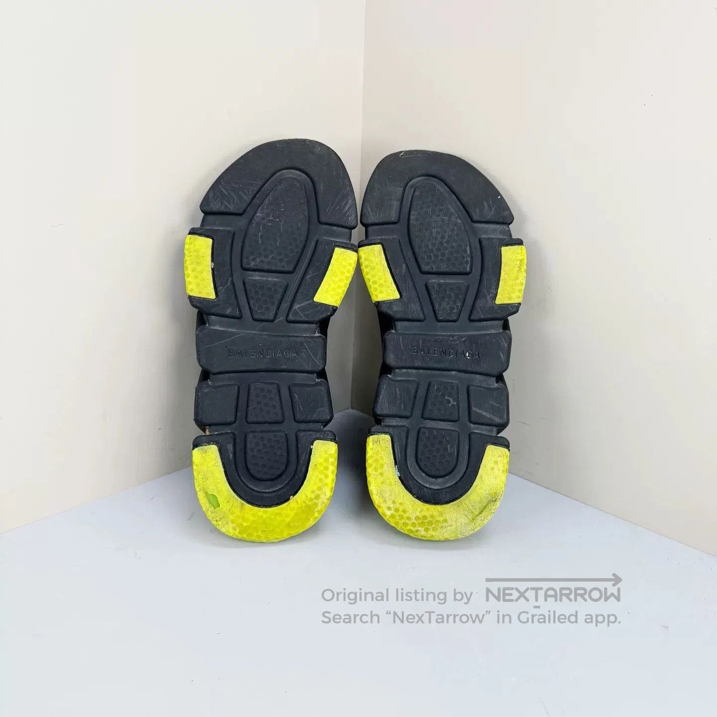 Balenciaga balenciaga black and green sock sneakers. Size US 7.5 / EU 40-41 - 5 Thumbnail