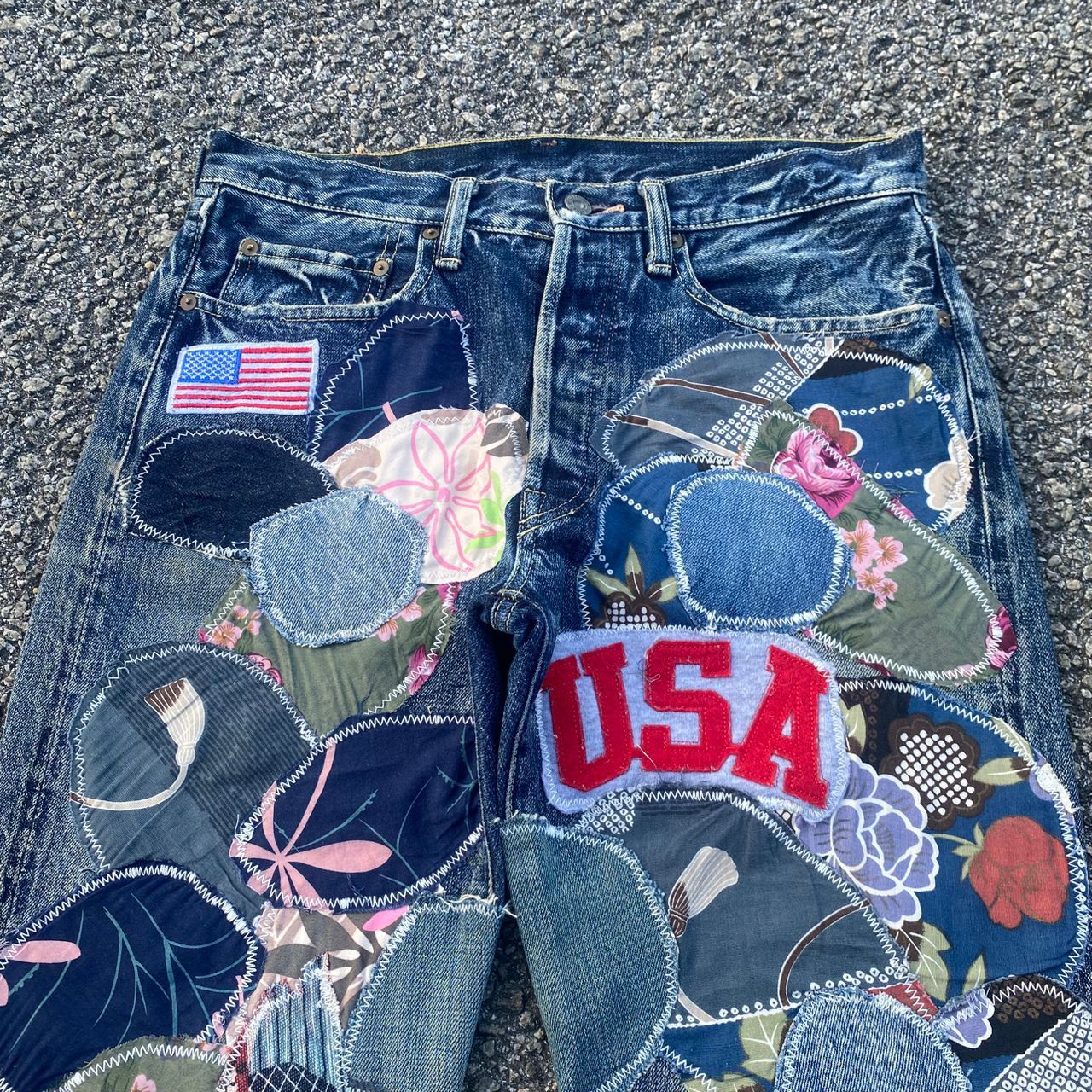 Kapital Kountry Vintage Kapital Hippies Denim Jeans Size US 32 / EU 48 - 9 Thumbnail