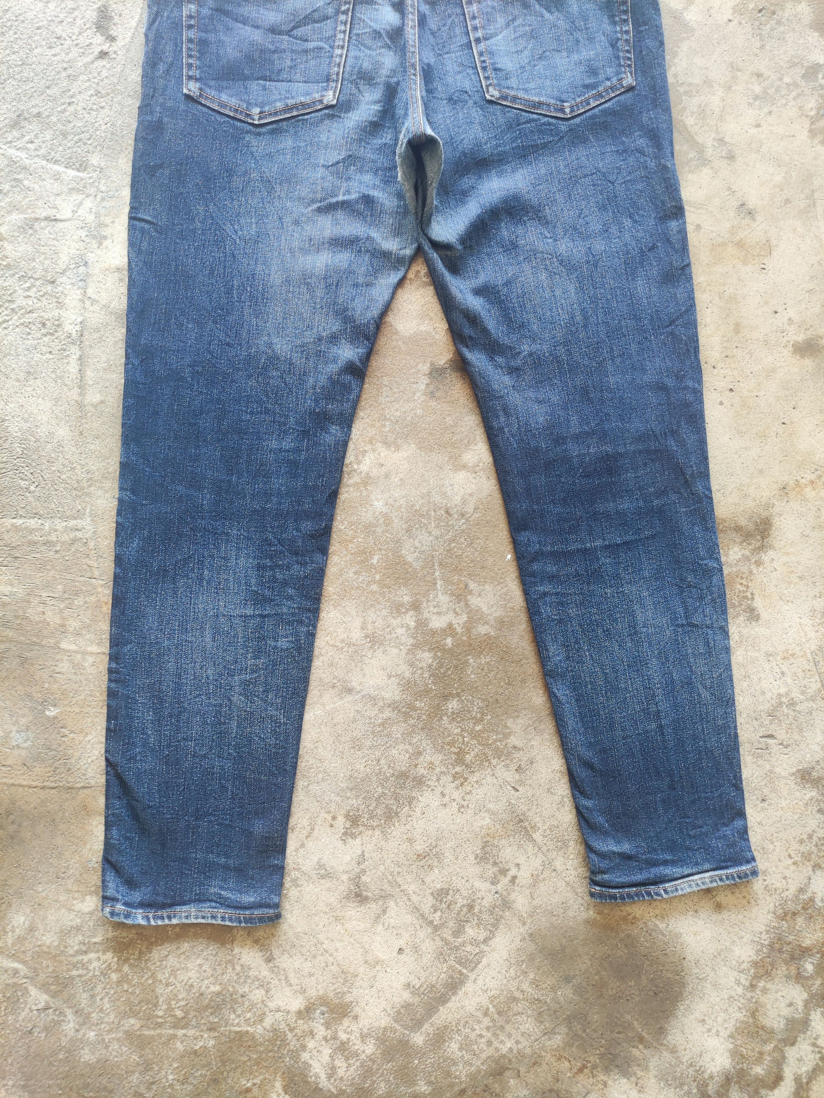GU Vintage GU Brand Slim Fit Denim Faded Pants Size US 34 / EU 50 - 11 Thumbnail