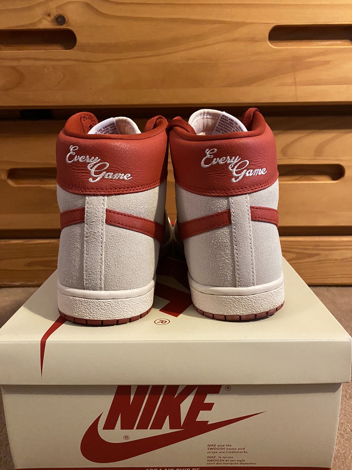 Jordan Brand Jordan Air Ship Every Game Dune Red Size 11.5 Size US 11.5 / EU 44-45 - 5 Thumbnail