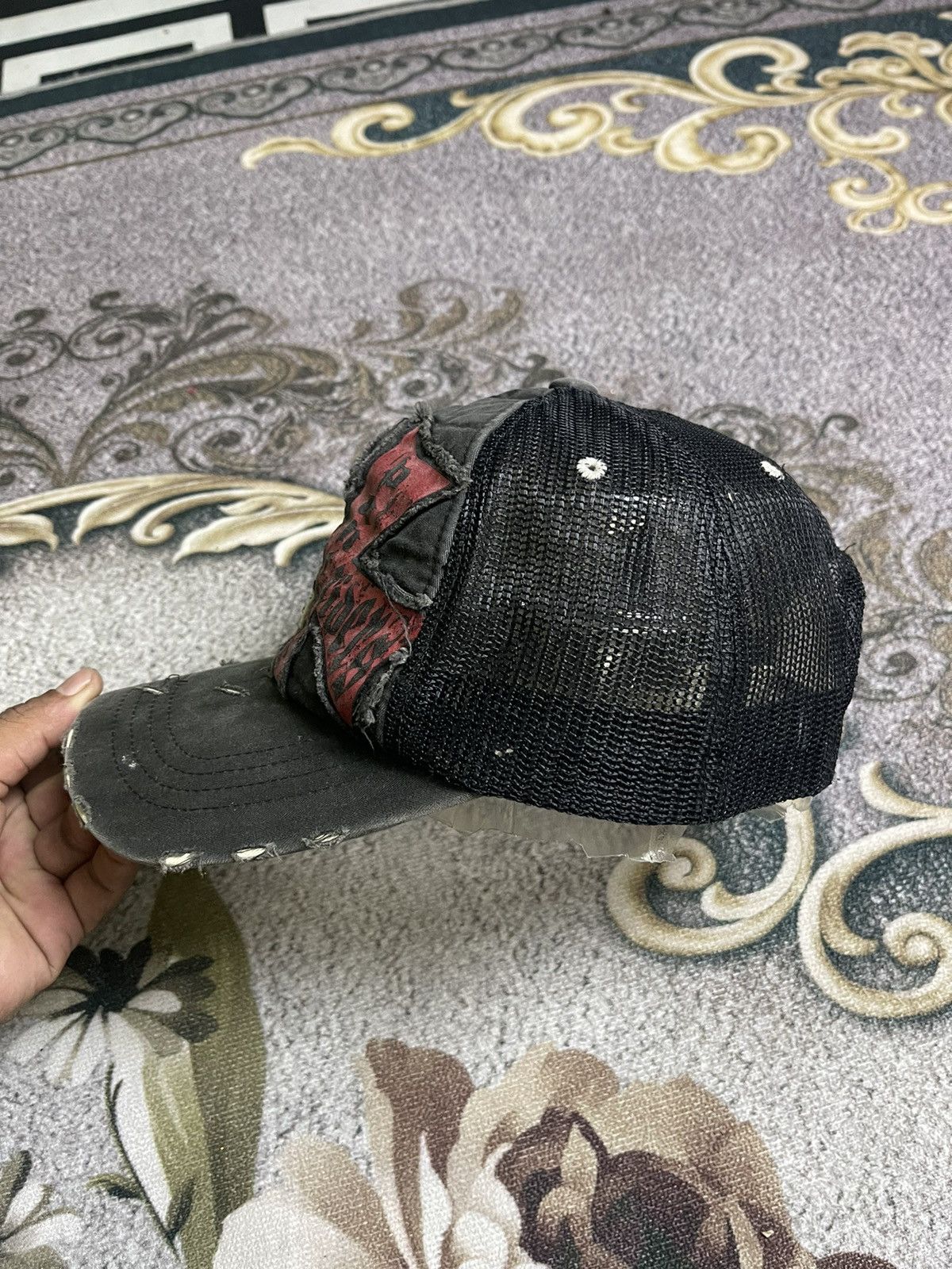 Cartoon Network × Vintage Vintage Y2k Pink Panther Cross Trucker Hat Size ONE SIZE - 3 Thumbnail
