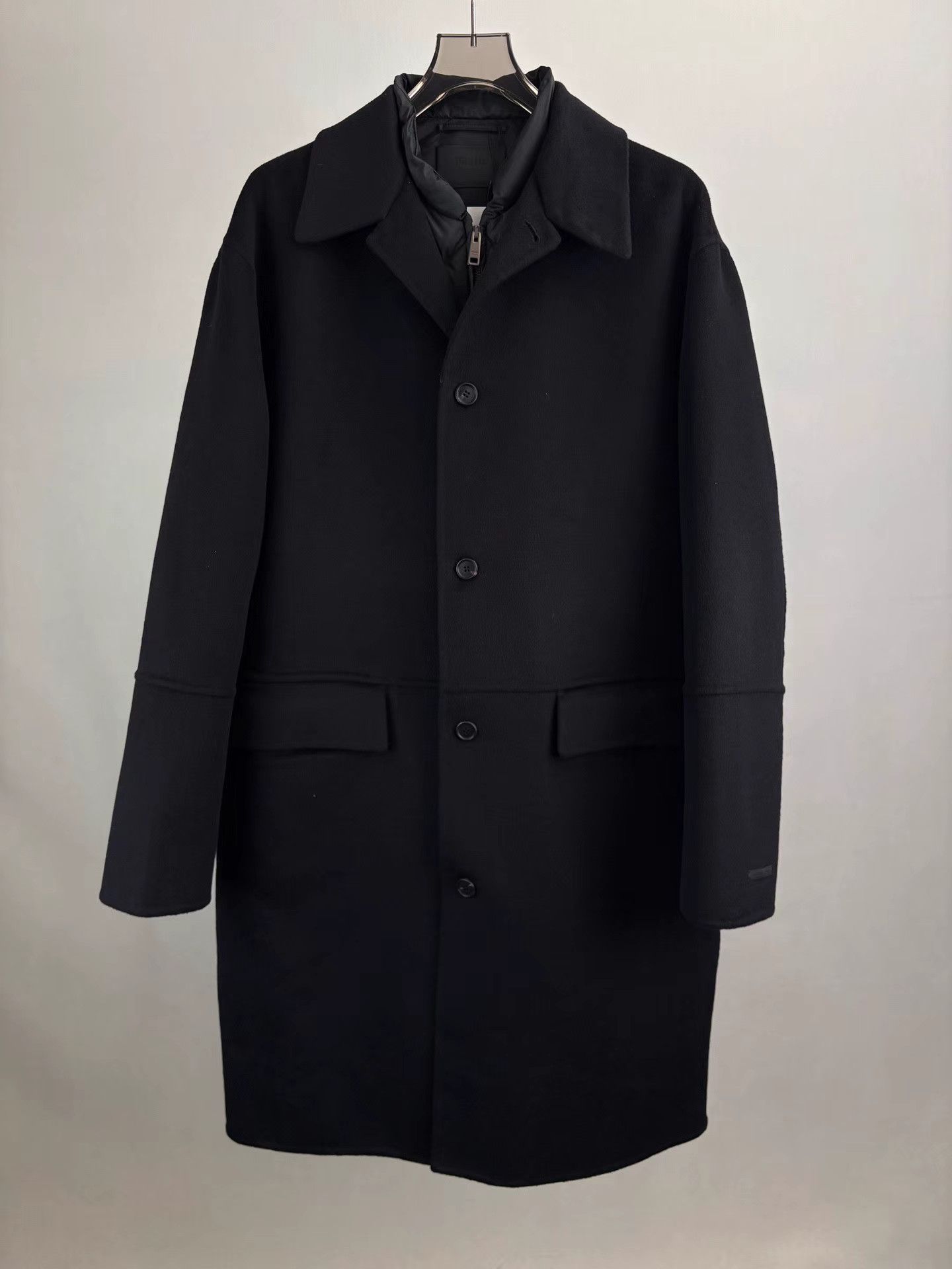 Prada PRADA 2-in-1 Wool Down Coat K1 Size US L / EU 52-54 / 3 - 1 Thumbnail
