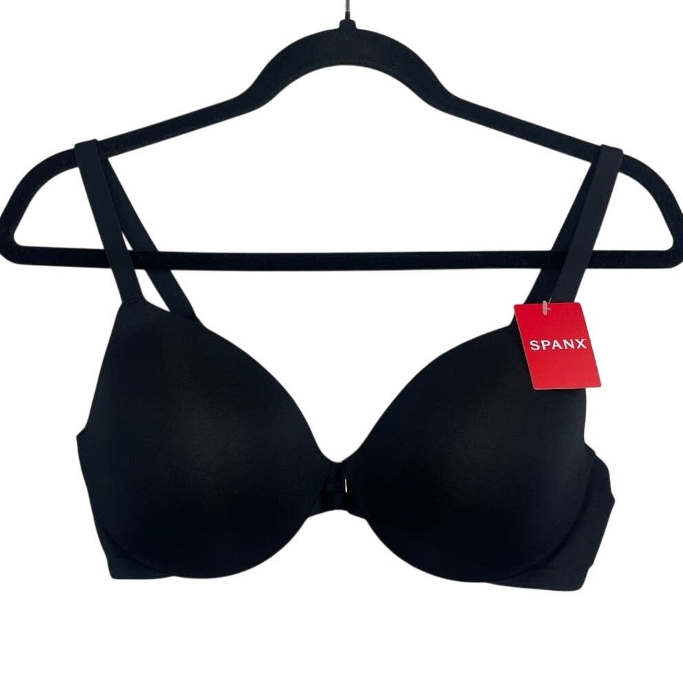 Spanx NWT Spanx Convertible Black Swim Bra Top Women’s Size 38B Size ONE SIZE - 3 Thumbnail