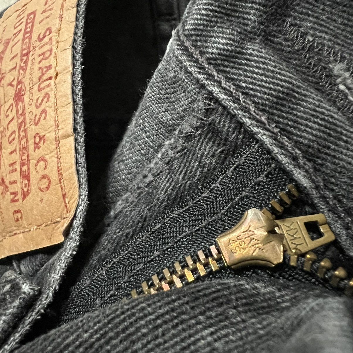 Levi's × Levi's Vintage Clothing × Vintage Vintage Levi’s 550 High-Waisted BLACK Denim Jeans Size US 36 / EU 52 - 8 Thumbnail