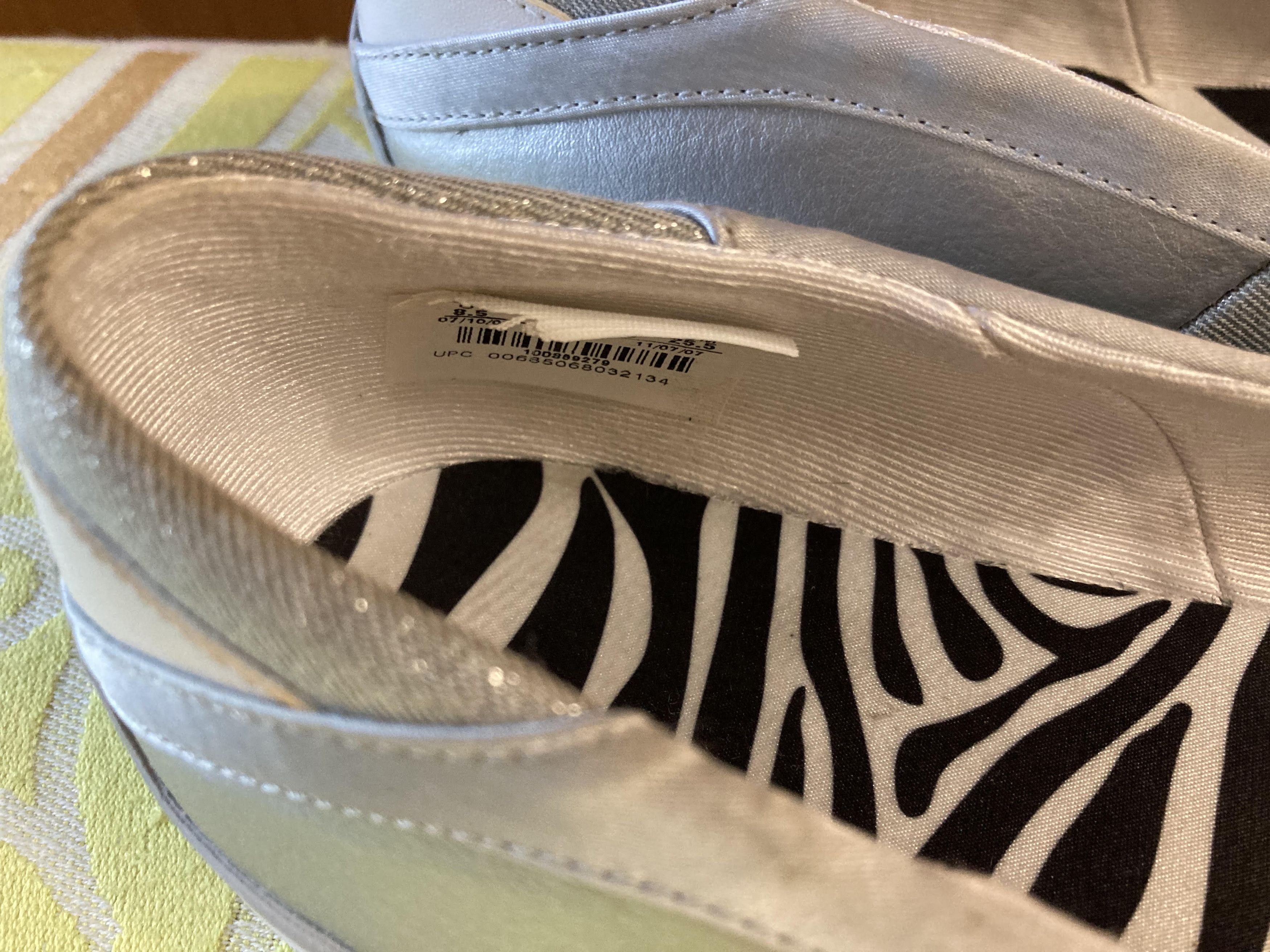 Nike × Vintage Nike Vintage Silver Ballet Flats Y2K Size US 8.5 / IT 38.5 - 14 Thumbnail