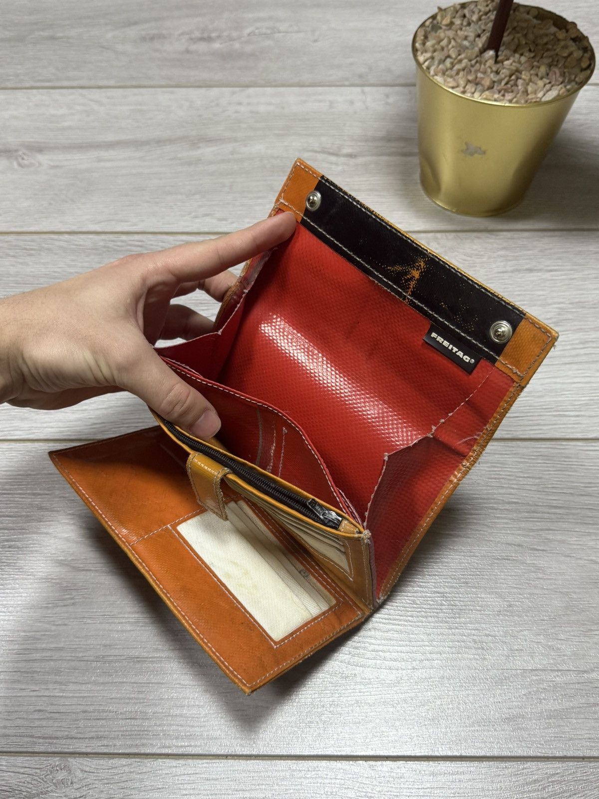 Freitag Freitag waterproof recycled ling wallet Austria handmade Size ONE SIZE - 2 Thumbnail