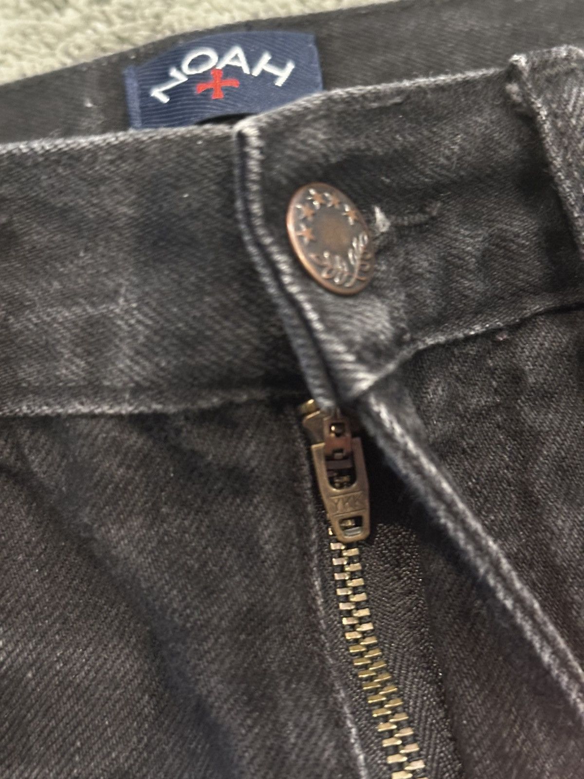Noah Black Faded Noah Denim Pants “Perfectly worn in” Size US 28 / EU 44 - 8 Thumbnail