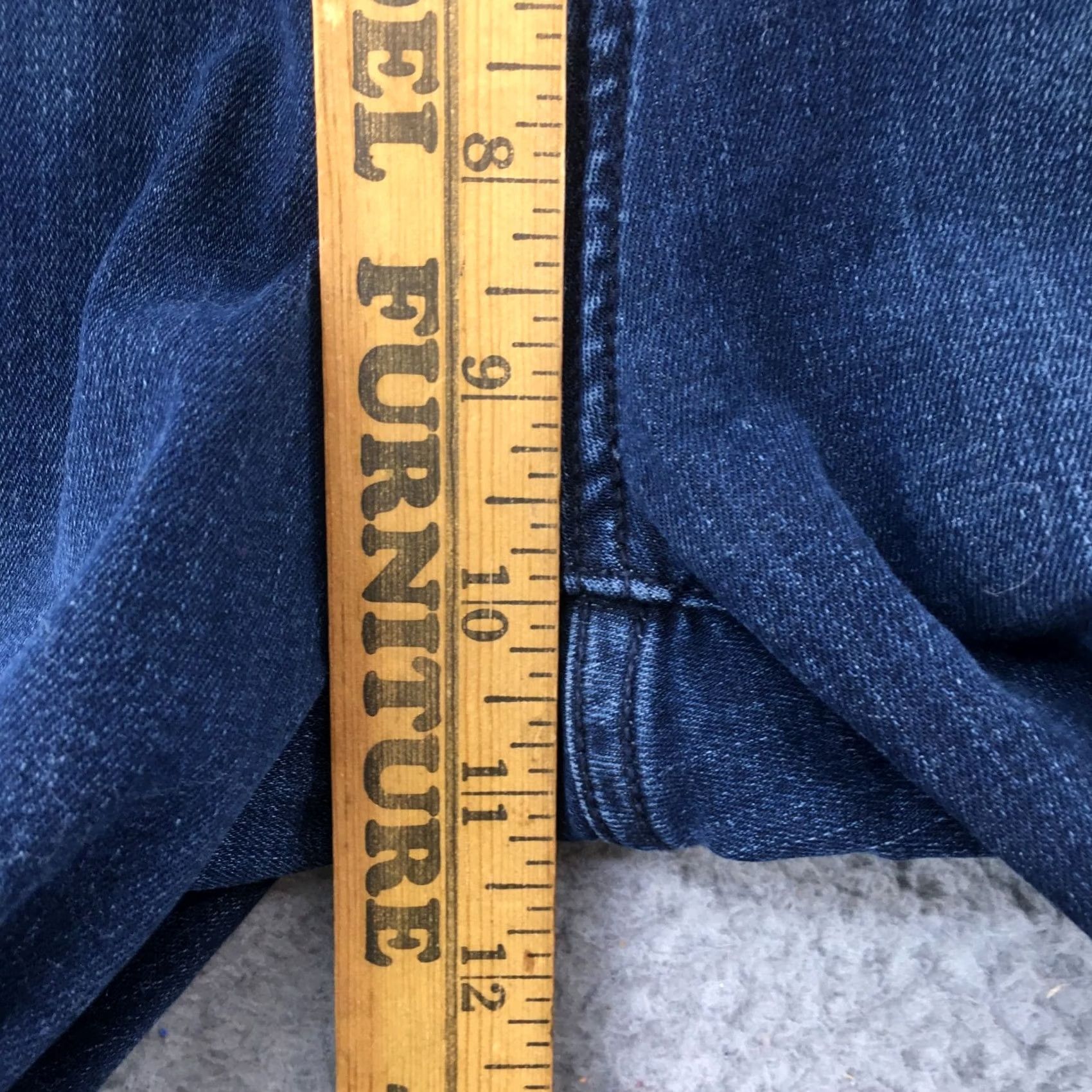 Banana Republic Banana Republic Skinny Jeans Womens 31 Blue Denim Mid Rise Zip Jeans Womens Size 31 Regular Blue Denim Bag Label 5-Pocket Classic Modern Size 24" / US 00 / IT 34 - 7 Thumbnail