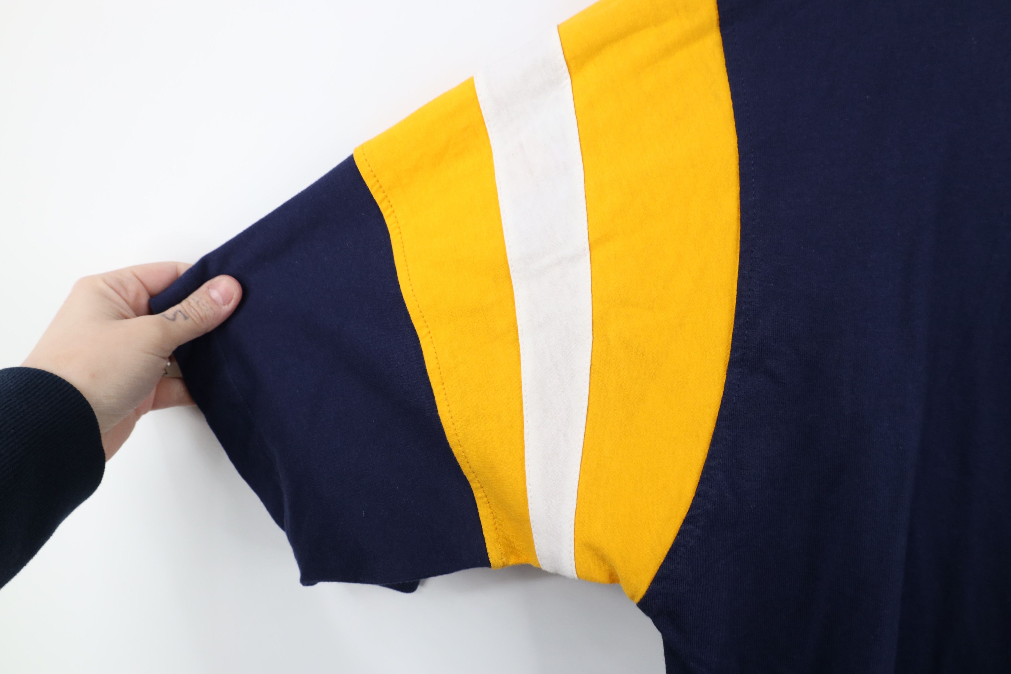 Starter × Vintage Vintage 90s Starter University of Michigan T-Shirt Blue Size US XL / EU 56 / 4 - 9 Thumbnail