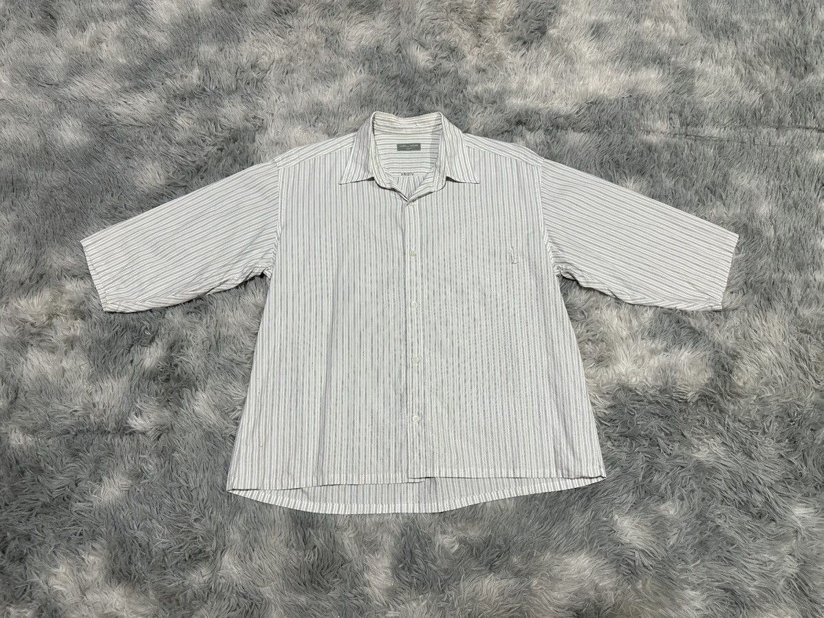 Comme des Garcons Homme 🔥Vintage Comme Des Garcons Homme Striped Shirt Modified Size Size US L / EU 52-54 / 3 - 1 Thumbnail