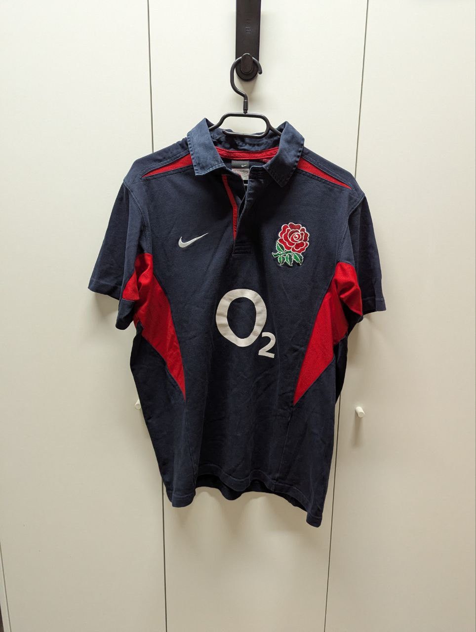 Nike England Rugby Nike Vintage Y2k Size US M / EU 48-50 / 2 - 1 Thumbnail