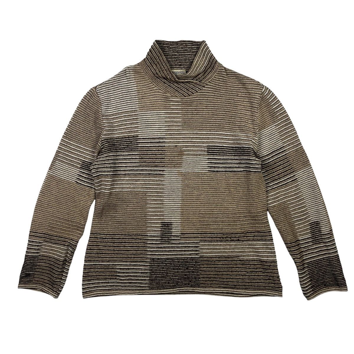 Missoni × Vintage Missoni Sport Vintage Wool Abstract Knitted Sweater Size L / US 10 / IT 46 - 1 Thumbnail