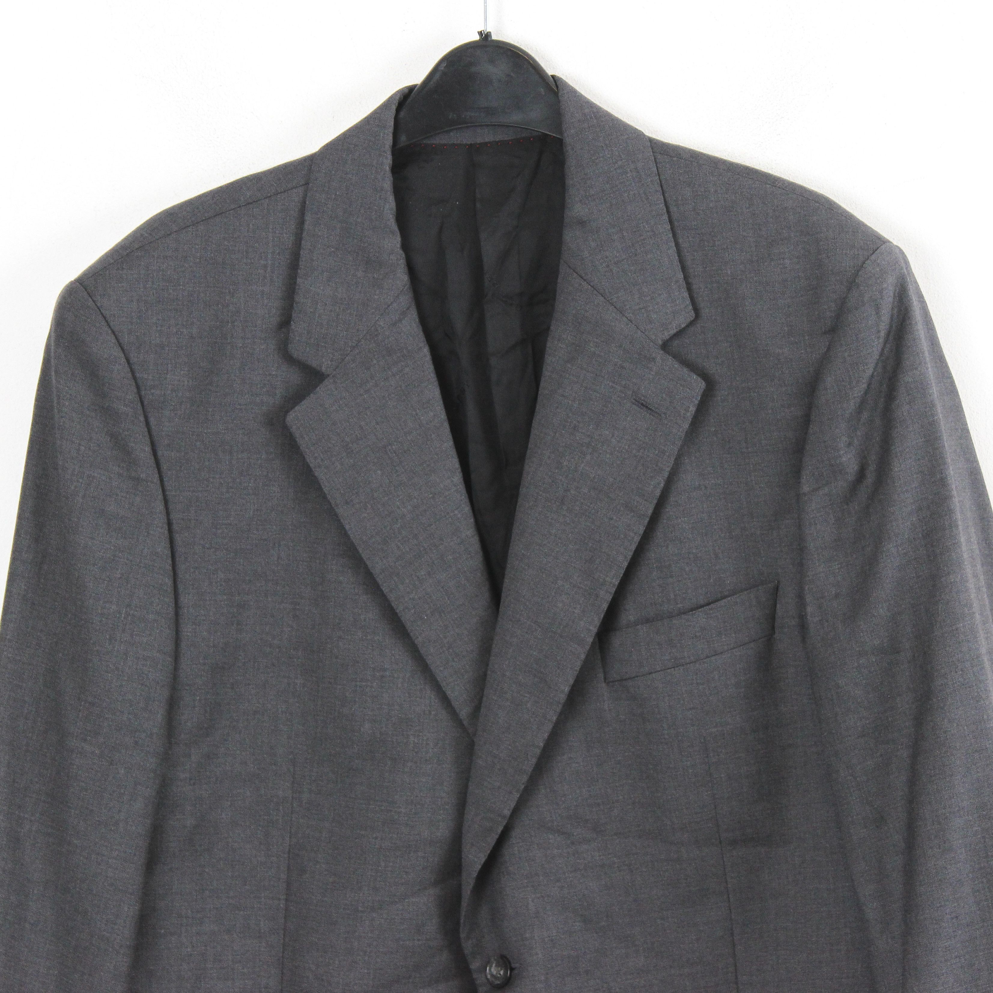 Burberry London Men UK 44 US Blazer Suit EU 54 Jacket Sport Coat XL Size 44R - 2 Thumbnail