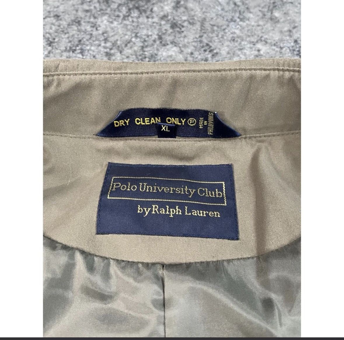 Polo Ralph Lauren Vintage polo university club Ralph Lauren brown trench coat Size US XL / EU 56 / 4 - 6 Thumbnail