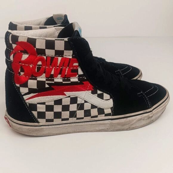 Vans Vans Men's Sk8-Hi David Bowie Diamond Dogs Sneakers- US12 Size US 12 / EU 45 - 8 Thumbnail