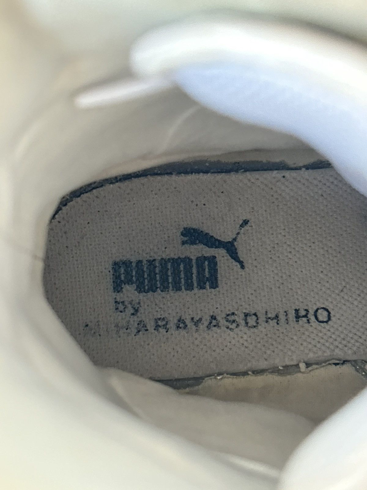 Maison MIHARA YASUHIRO × Puma Y2K Puma x Mihara Yasuhiro Leather Hi Top Sneakers Size US 5 / EU 37 - 13 Thumbnail