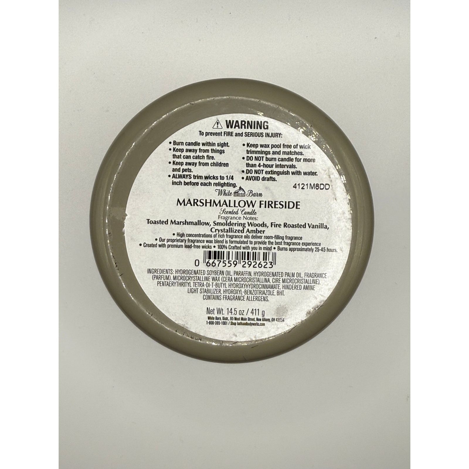 Other NEW Bath&Body Holiday 3Wick Candle Marshmallow Fireside Size ONE SIZE - 4 Thumbnail