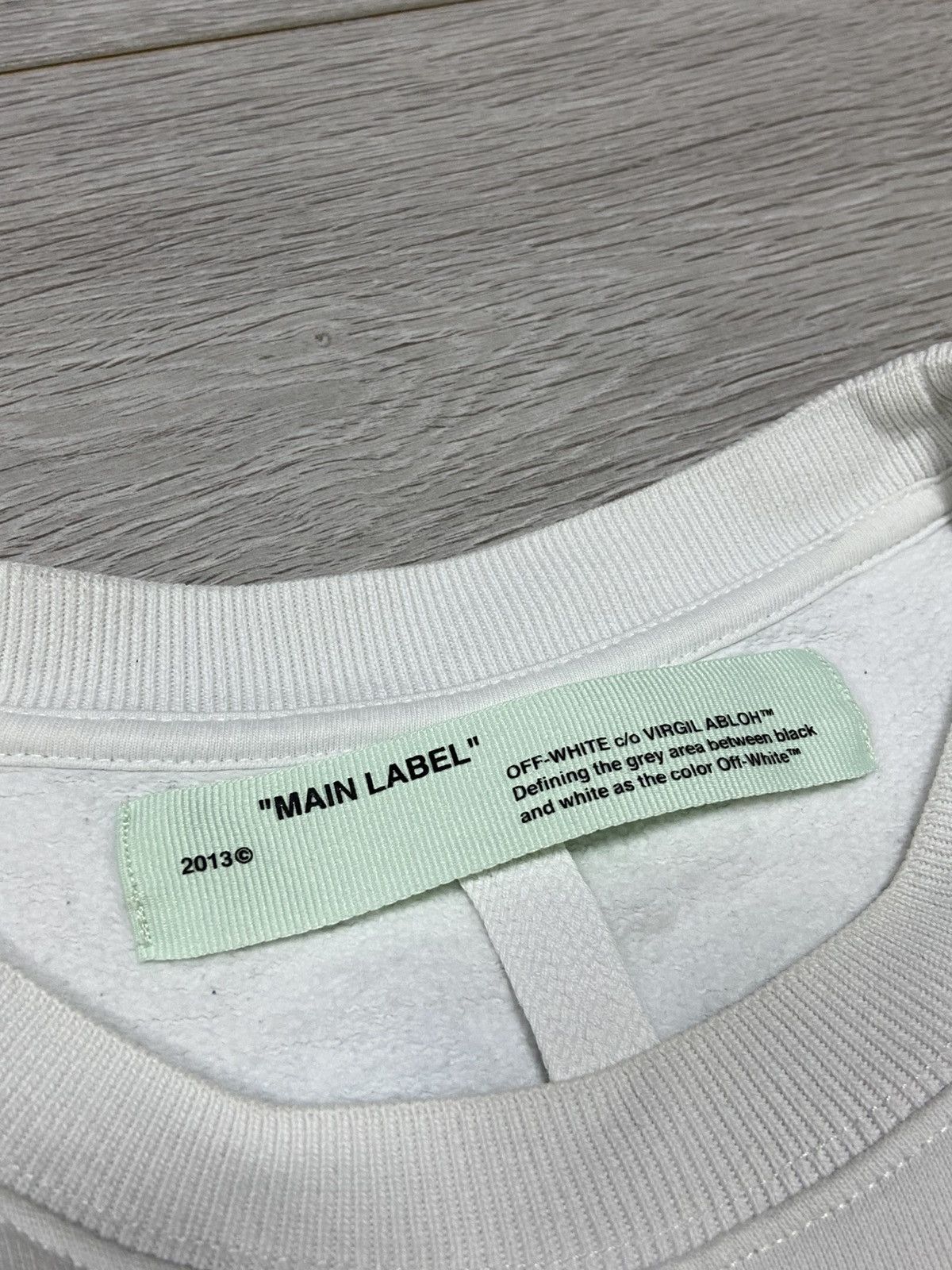 Off-White Off-White diagonal Gradient Arrows Sweatshirt Size US L / EU 52-54 / 3 - 6 Thumbnail
