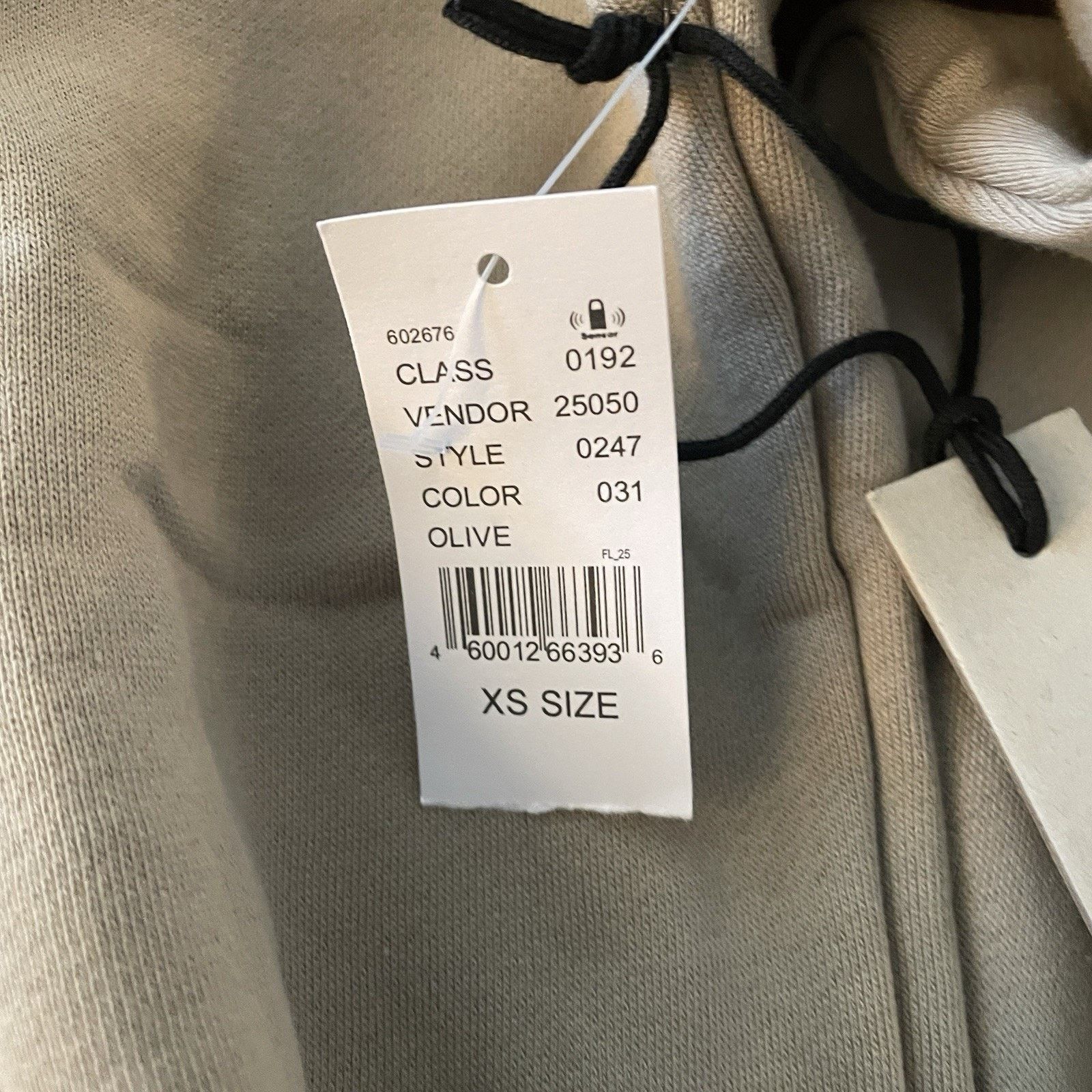 Essentials Essentials Fear Of God Hoodie Logo Reflective Olive Beige XS Size US XS / EU 42 / 0 - 18 Thumbnail